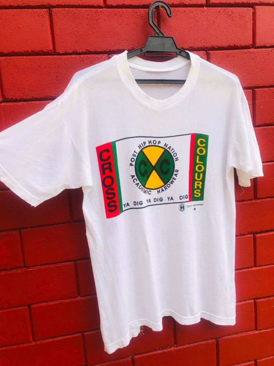 Cross Colours × Vintage Vintage Cross Colour Post Hip Hop Nation Rap Style Shirt Size US M / EU 48-50 / 2 - 3 Thumbnail