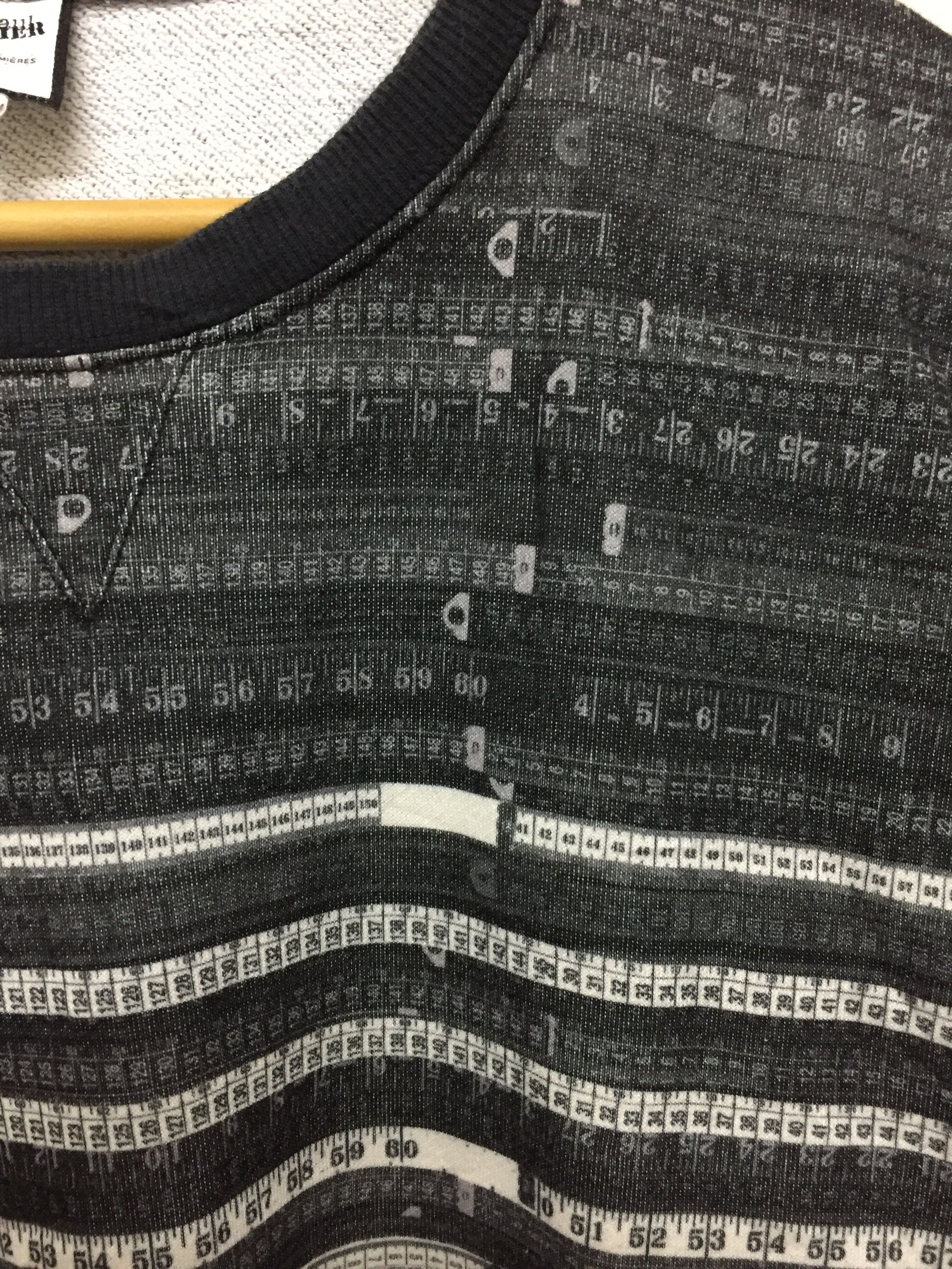 Jean Paul Gaultier JPG Scale Anarchy Chaos sweatshirt Size US M / EU 48-50 / 2 - 4 Thumbnail