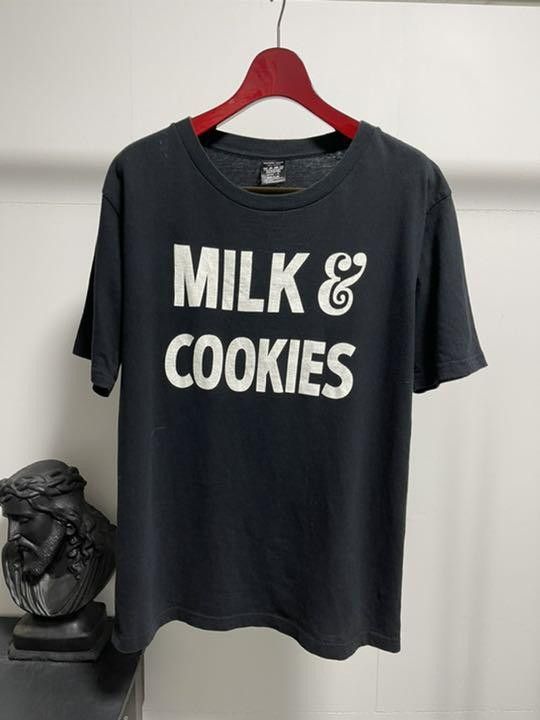 Milk & Cookies Cracked Print tee