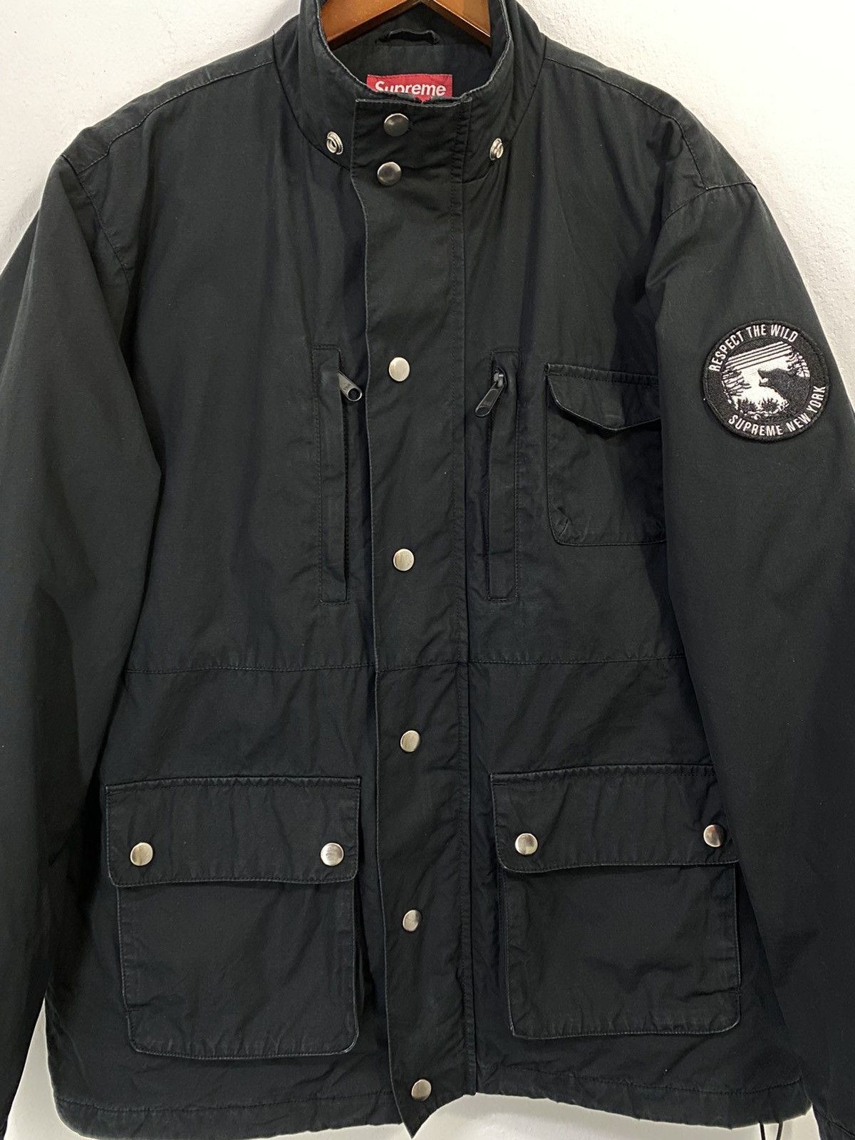 Supreme Supreme Wilderness 2007 Parka Respect The Wild Black Design Size US M / EU 48-50 / 2 - 5 Thumbnail