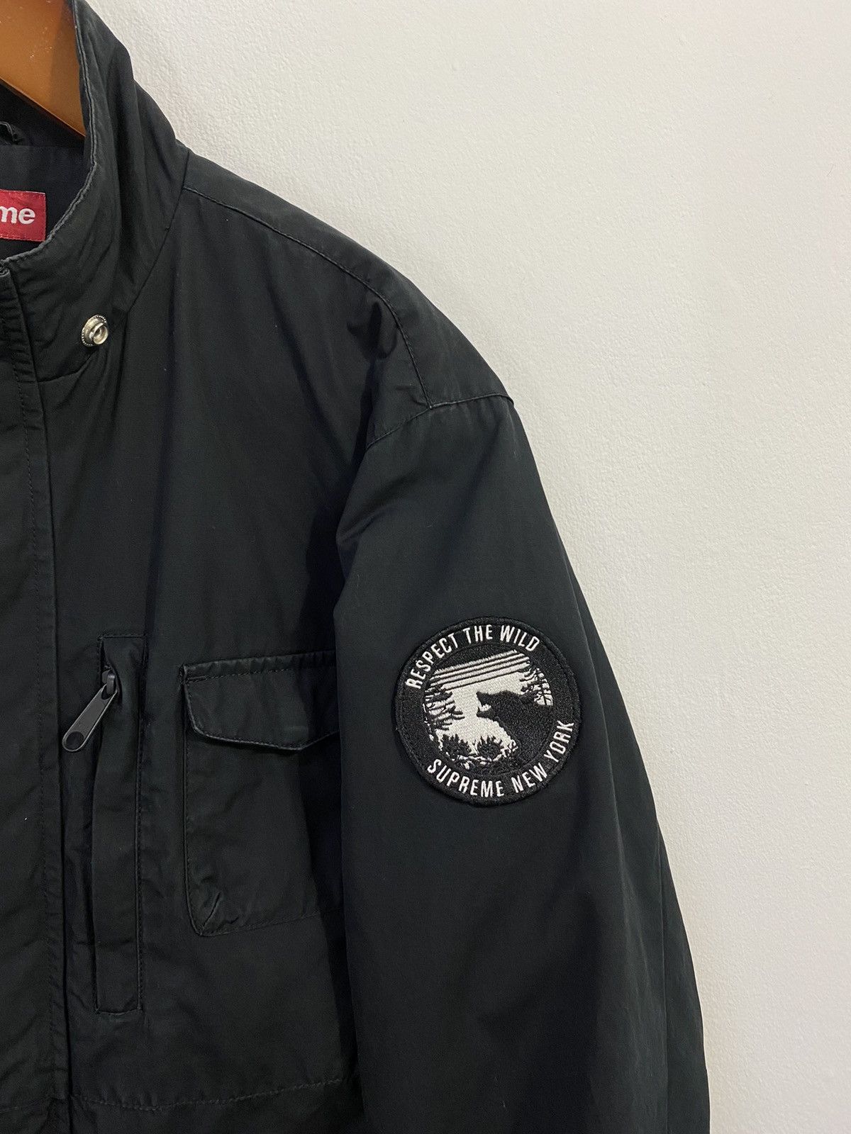 Supreme Supreme Wilderness 2007 Parka Respect The Wild Black Design Size US M / EU 48-50 / 2 - 4 Thumbnail
