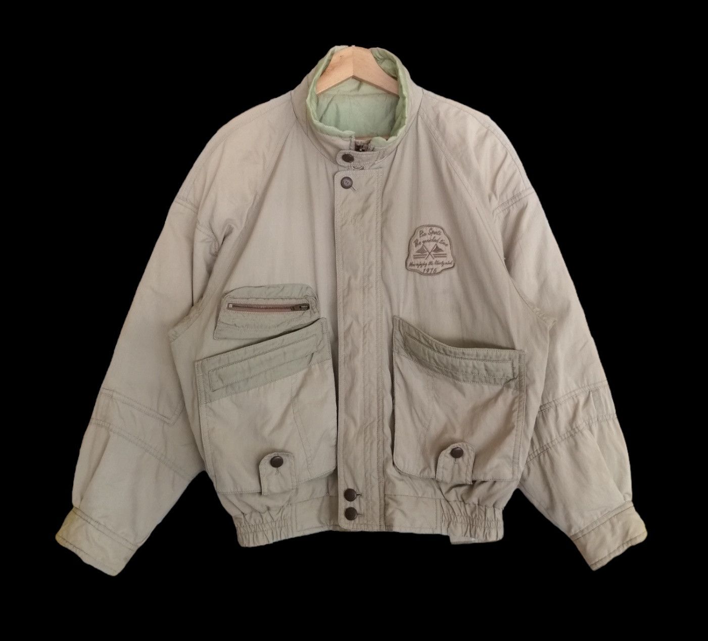 Japanese Brand Vintage PIA SPORTS Racing Bomber Jacket Size US M / EU 48-50 / 2 - 2 Thumbnail