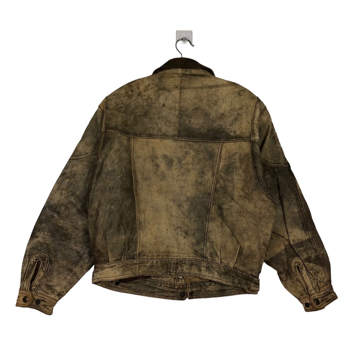 Japanese Brand VINTAGE BOMBER JACKET LEATHER INSPIRED BUZZ RICKSONS Size US M / EU 48-50 / 2 - 7 Thumbnail
