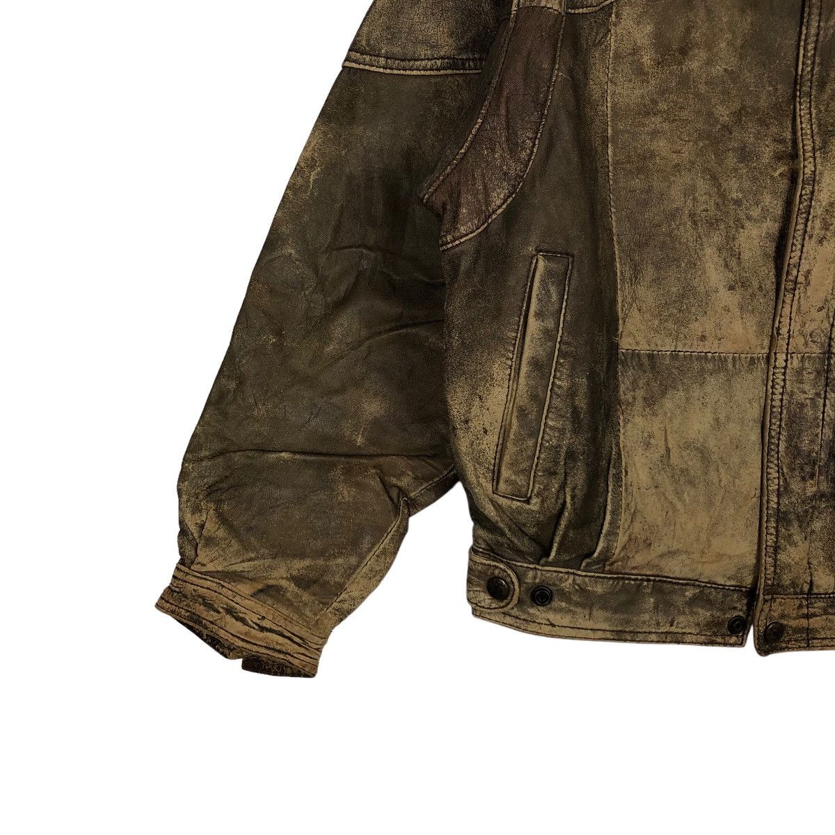 Japanese Brand VINTAGE BOMBER JACKET LEATHER INSPIRED BUZZ RICKSONS Size US M / EU 48-50 / 2 - 3 Thumbnail