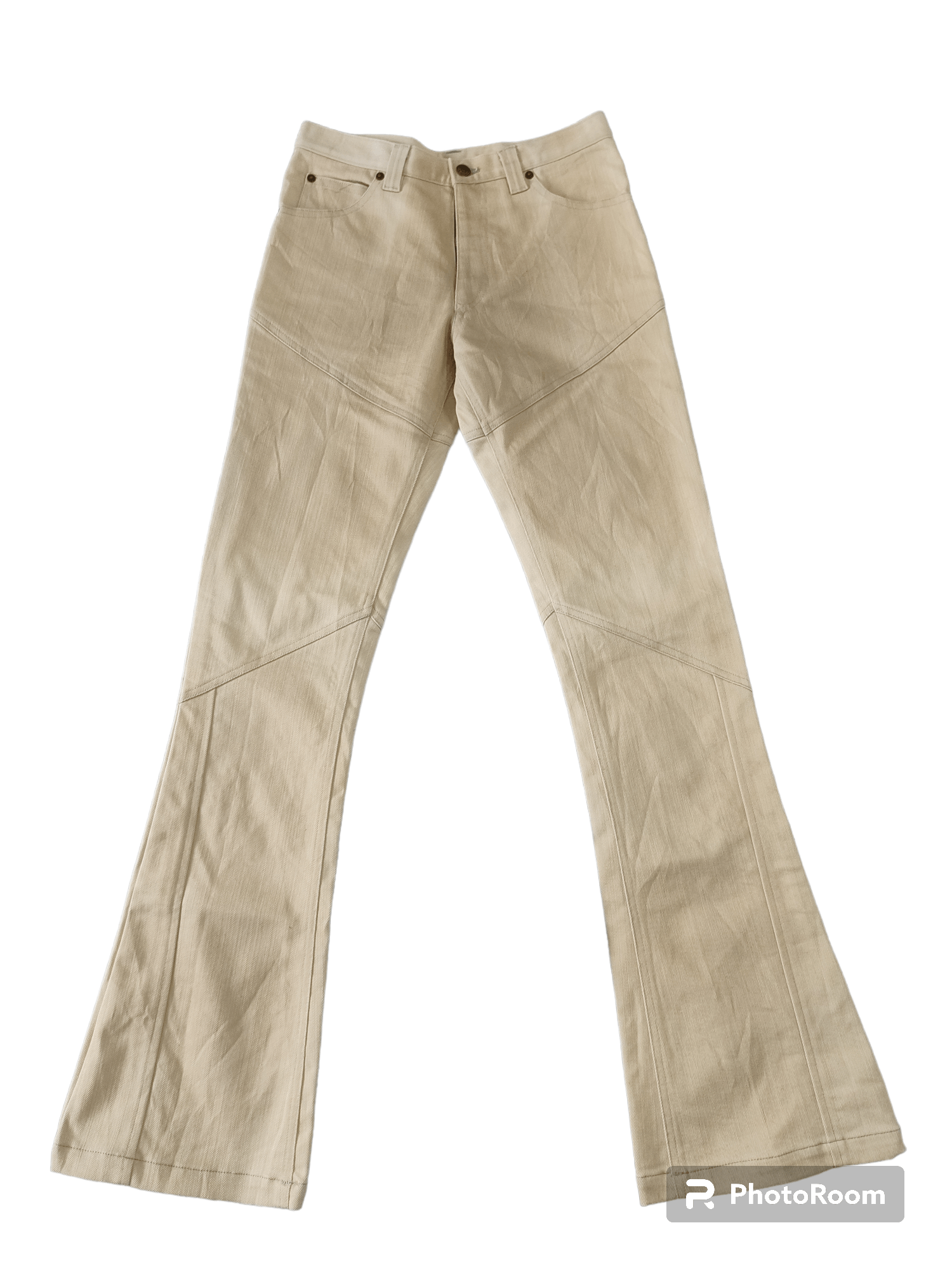 Japanese Brand × Tornado Mart LCM'S, Inspired By Tornado Mart Faded Flare Jeans Size US 27 - 2 Thumbnail