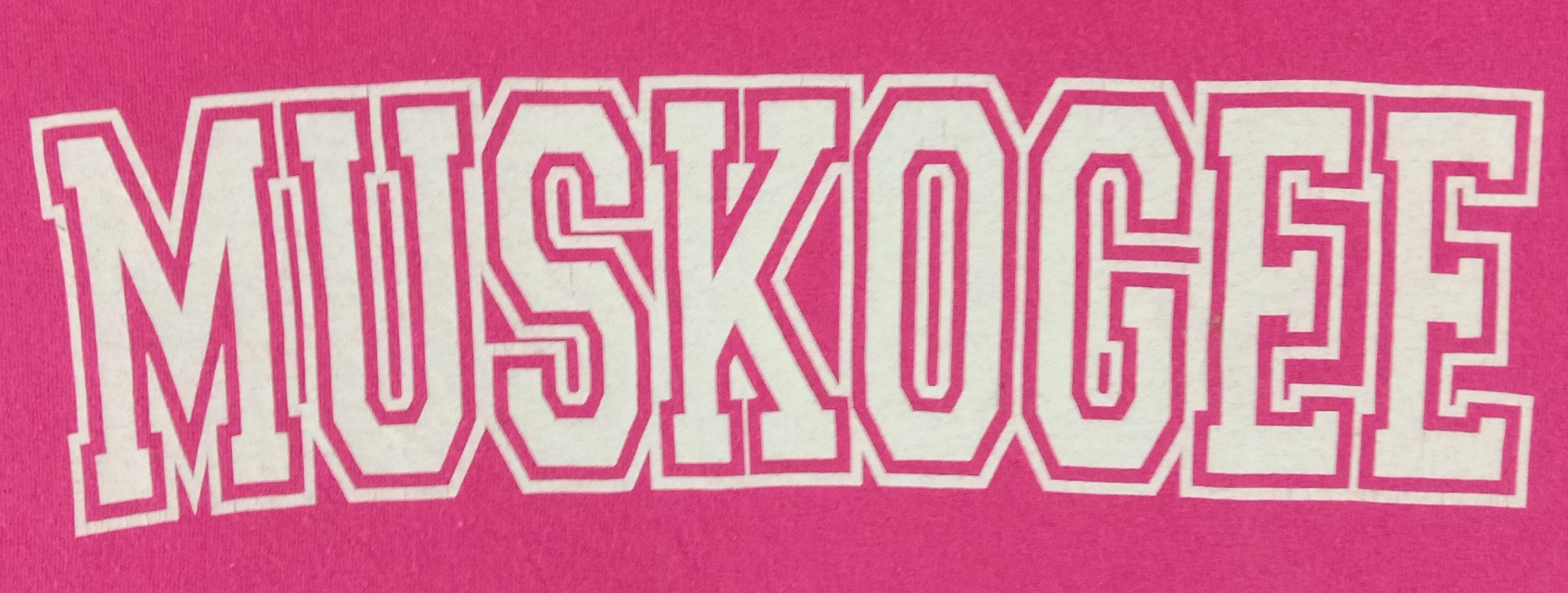 Vintage Vintage Muskogee Rougher High School Football T Shirt Size US XL / EU 56 / 4 - 6 Thumbnail