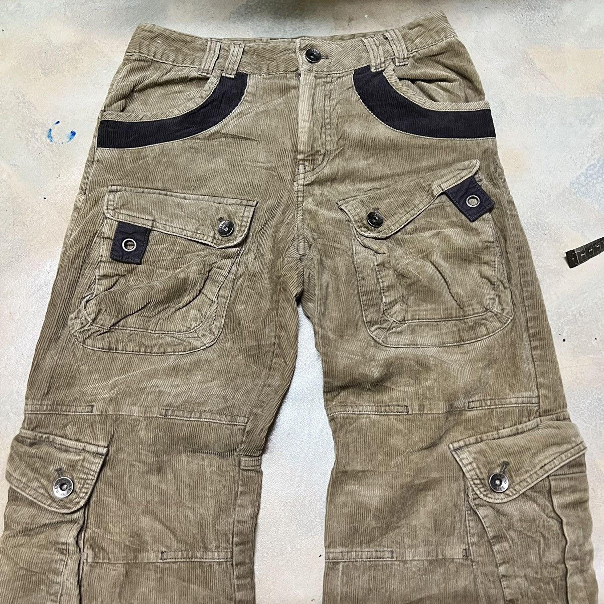 Japanese Brand Japanese Brand Multipockets Tactical Style Cargo Pants Size US 30 / EU 46 - 3 Thumbnail