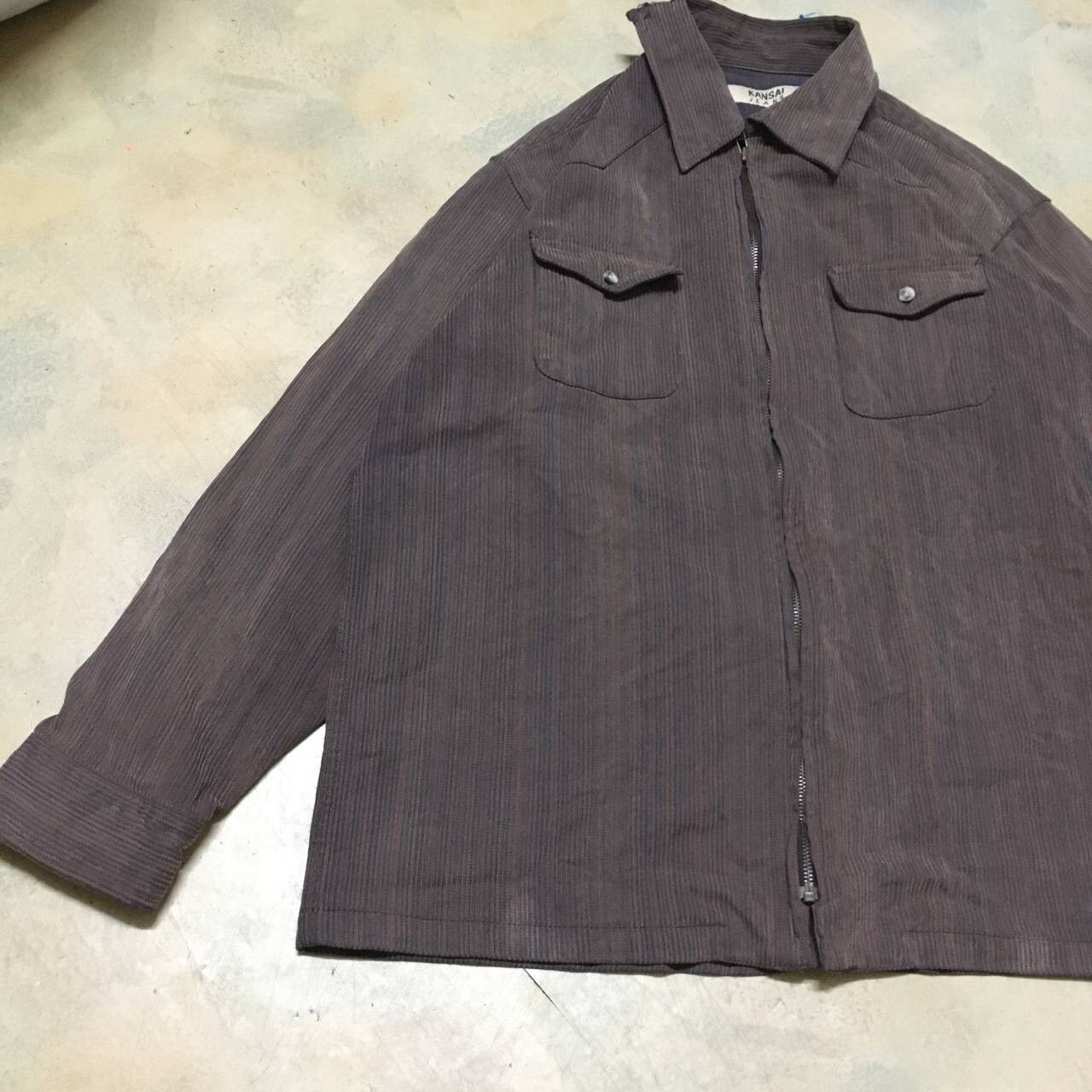 Kansai Yamamoto Kansai Jeans By Kansai Yamamoto Zipper Jacket Size US XL / EU 56 / 4 - 3 Thumbnail