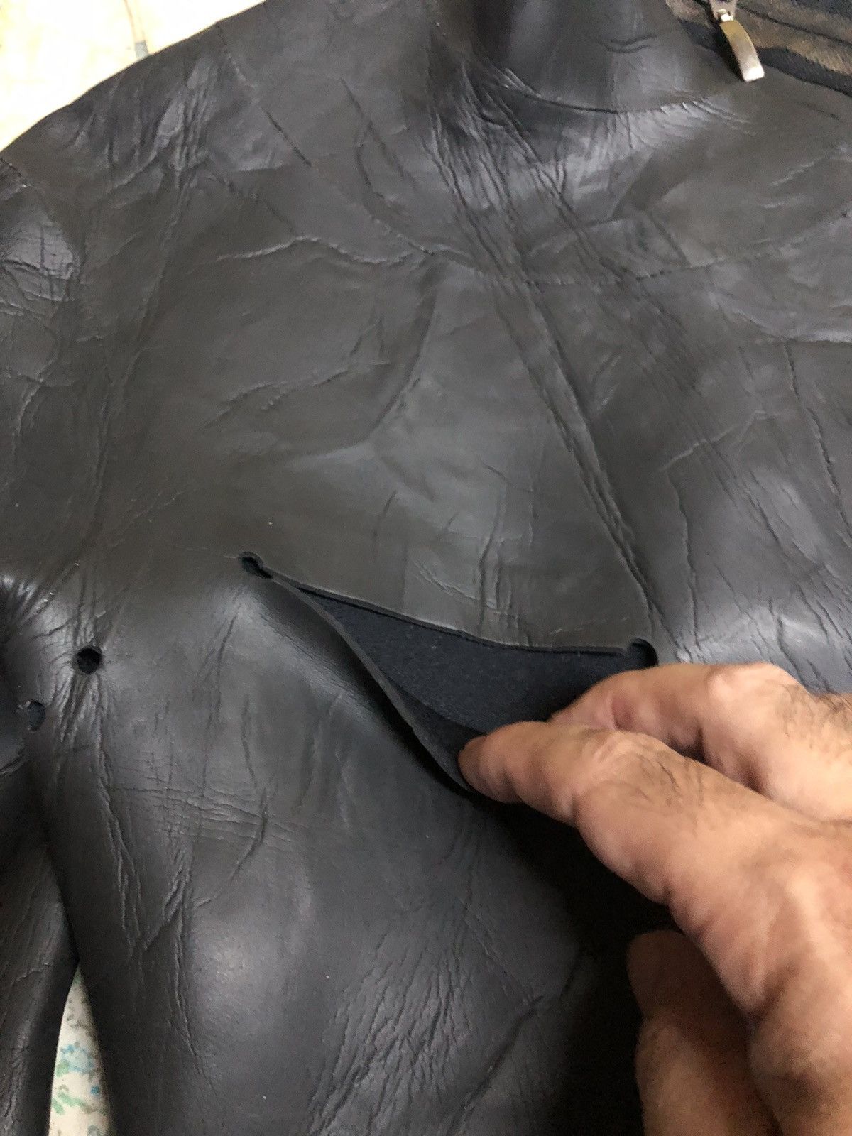 Jean Paul Gaultier Jean Paul Gaultier Rubber Synthetic Asymetrical Meras Zipper Size M / US 6-8 / IT 42-44 - 7 Thumbnail