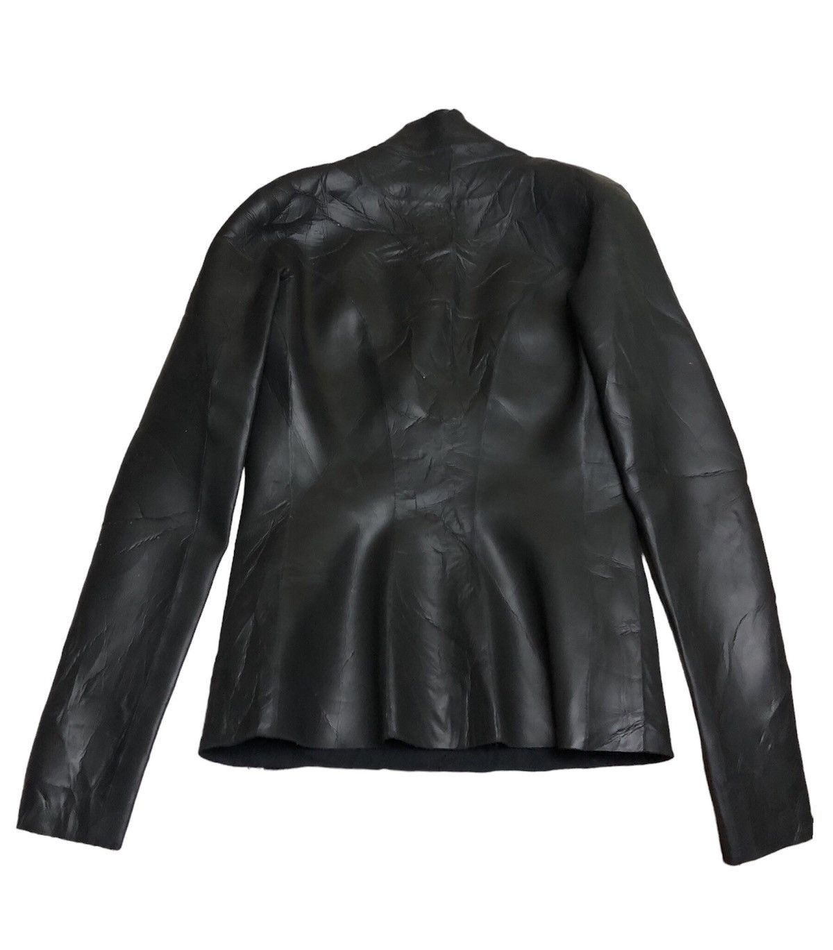 Jean Paul Gaultier Jean Paul Gaultier Rubber Synthetic Asymetrical Meras Zipper Size M / US 6-8 / IT 42-44 - 5 Thumbnail
