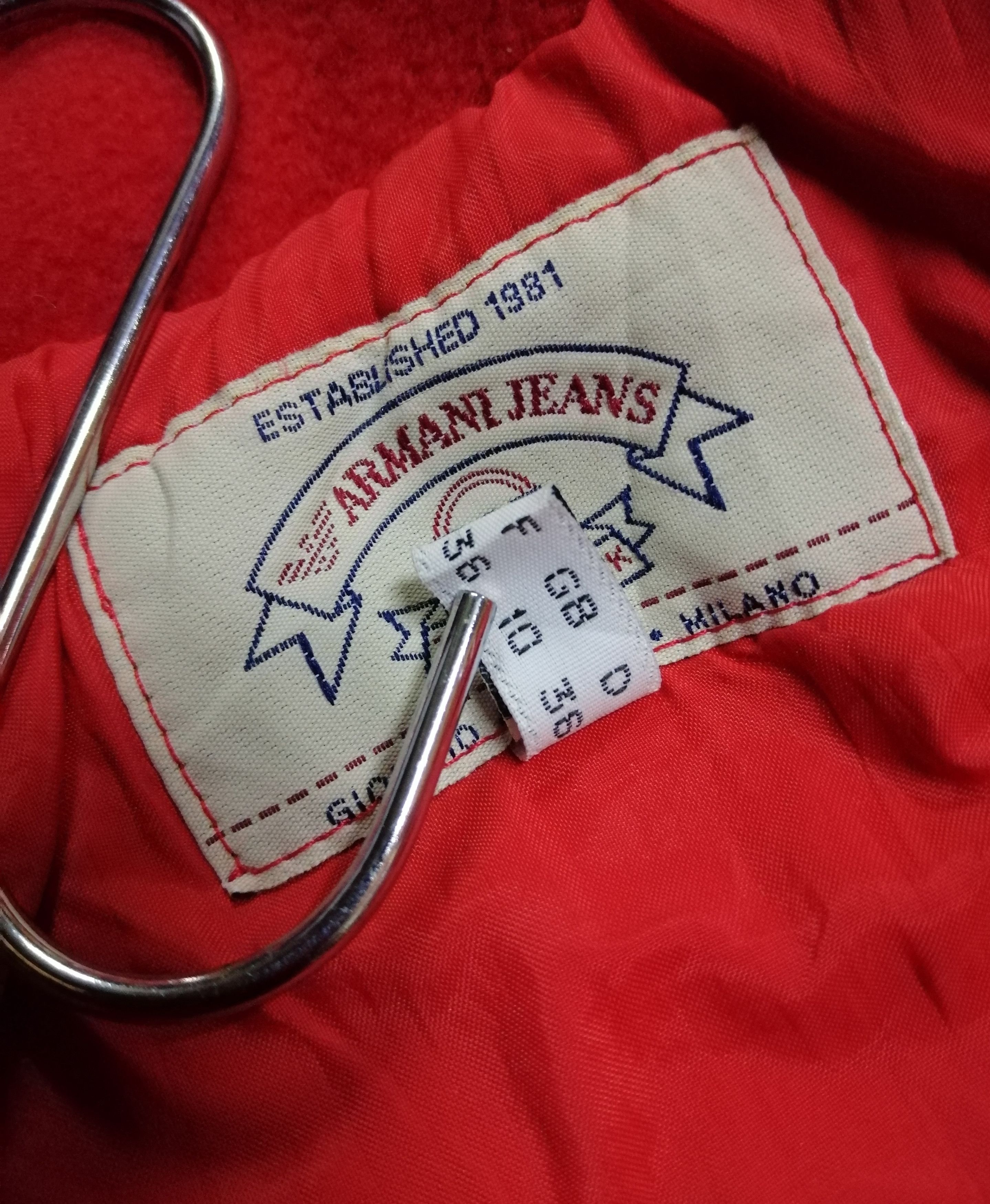 Armani Vintage Armani Jeans Fleece Jacket For Womens Size M / US 6-8 / IT 42-44 - 15 Thumbnail