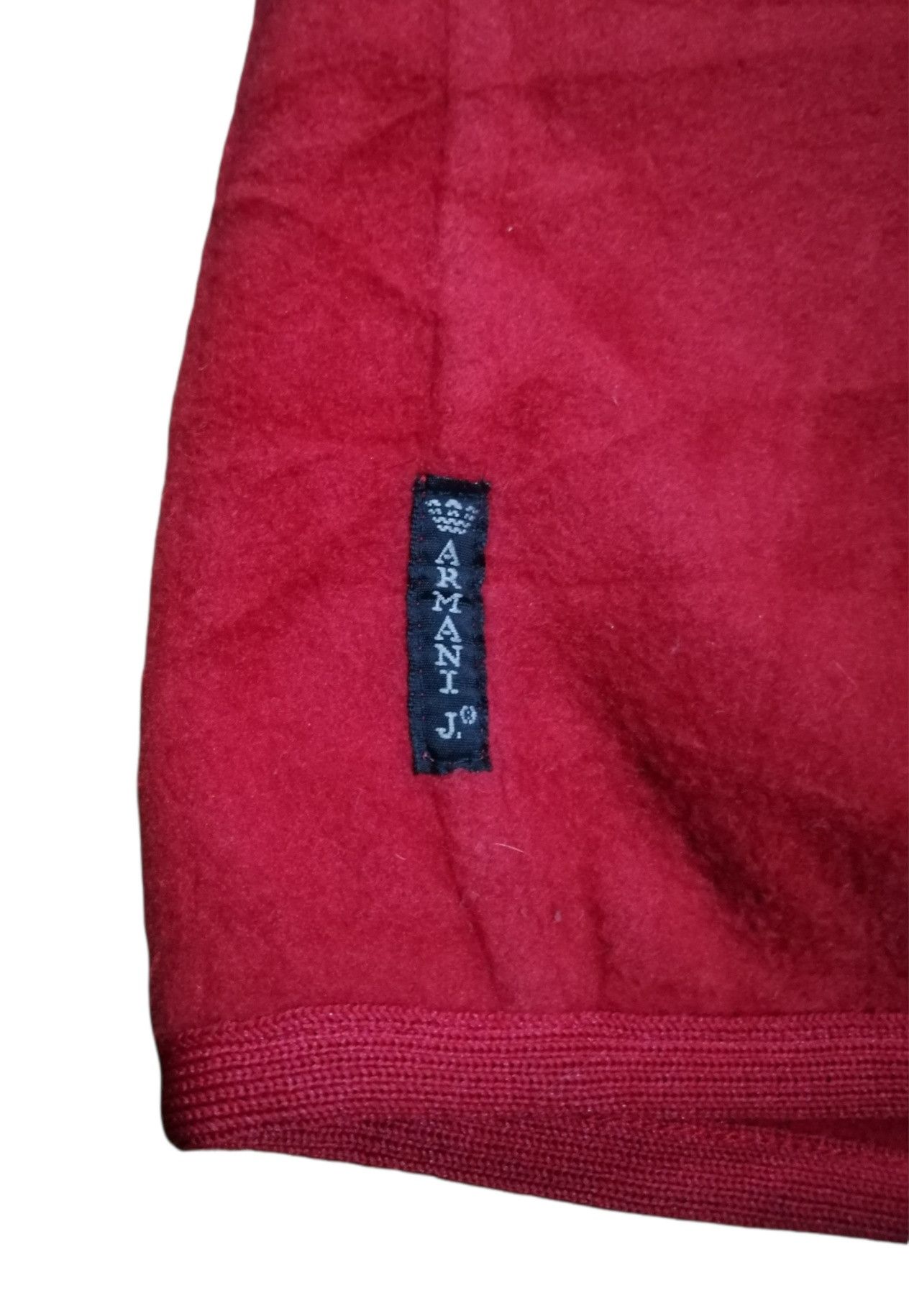 Armani Vintage Armani Jeans Fleece Jacket For Womens Size M / US 6-8 / IT 42-44 - 8 Thumbnail