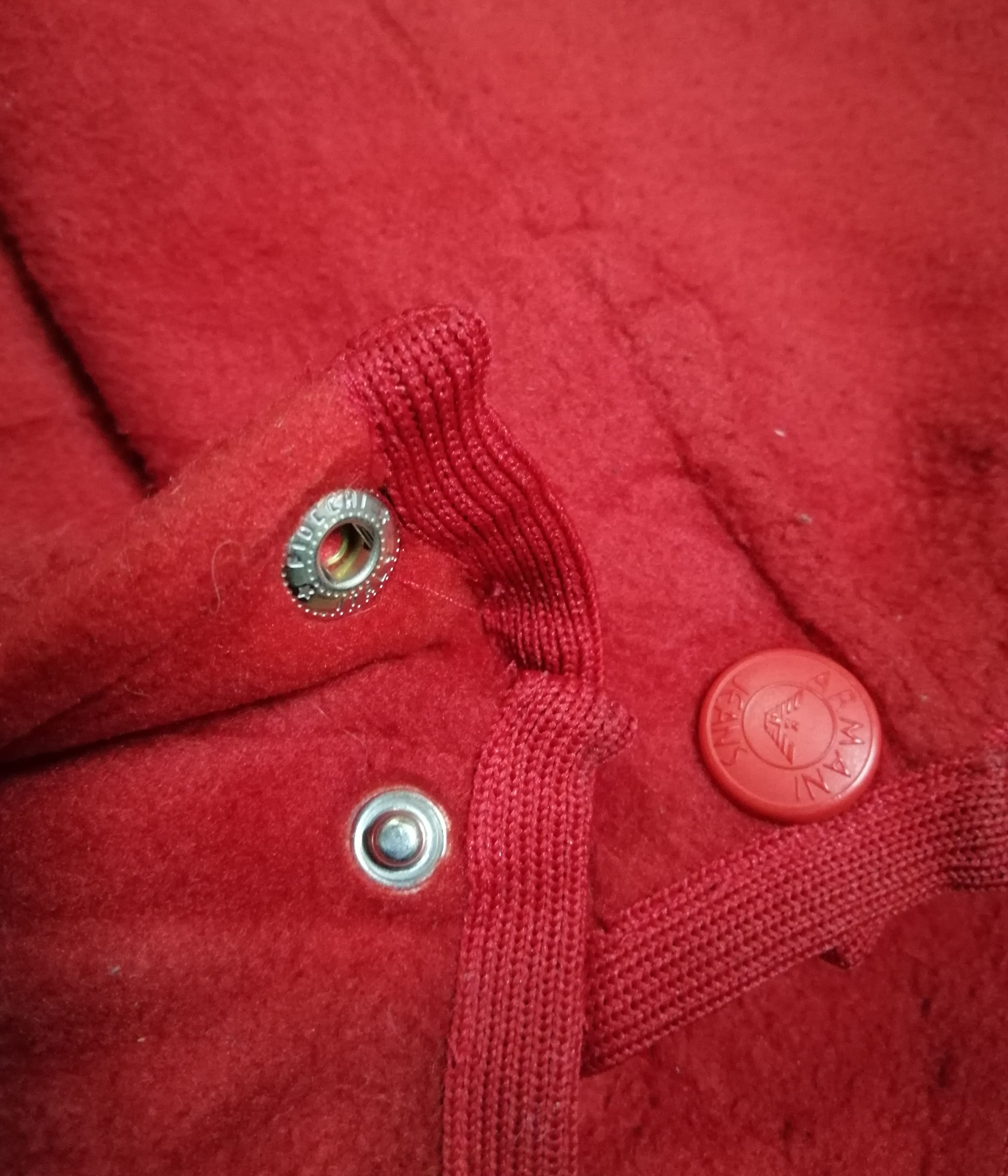 Armani Vintage Armani Jeans Fleece Jacket For Womens Size M / US 6-8 / IT 42-44 - 11 Thumbnail