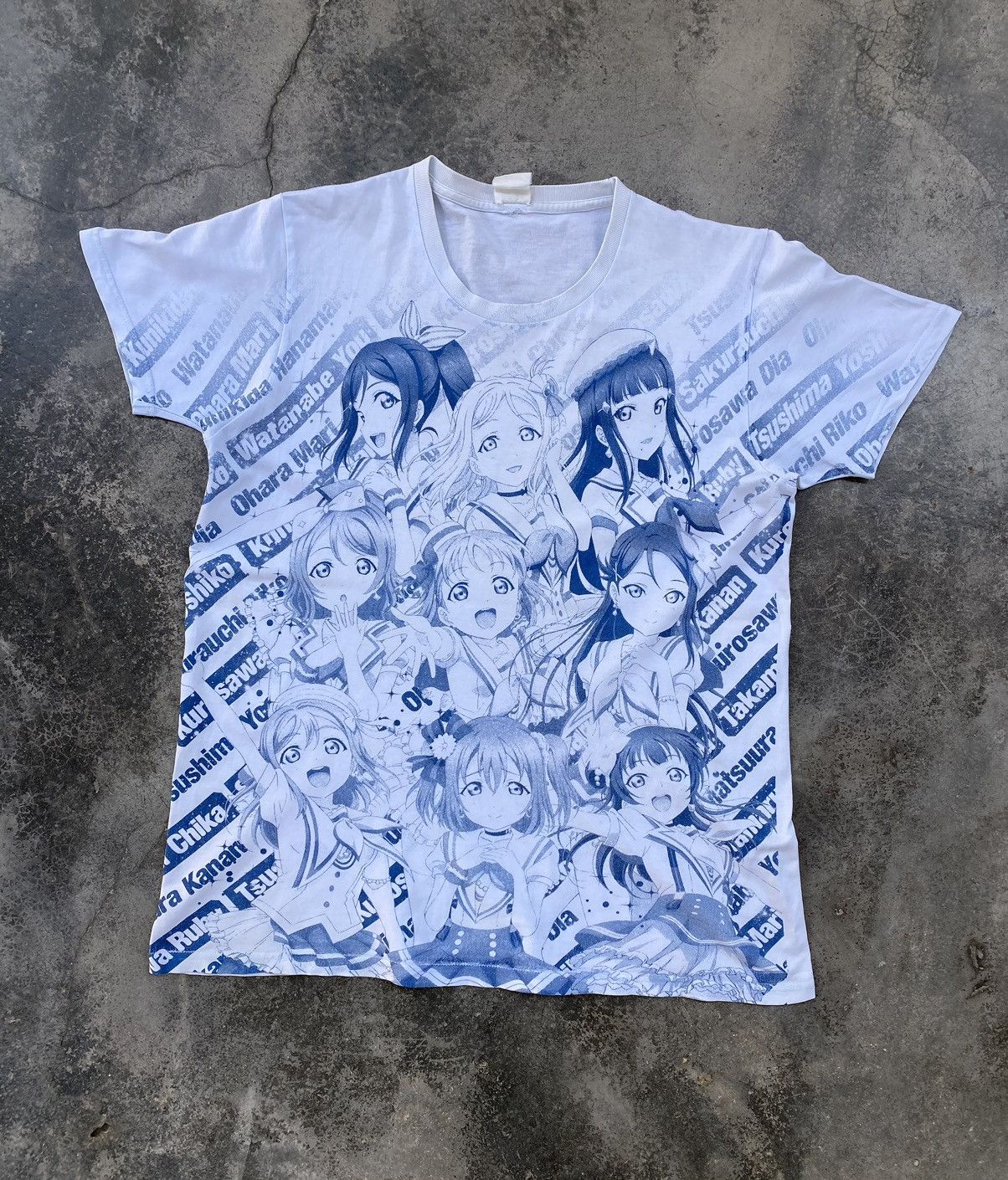 Japanese Brand Vintage Anime Love Live School Idol Project Tees Size US L / EU 52-54 / 3 - 1 Thumbnail