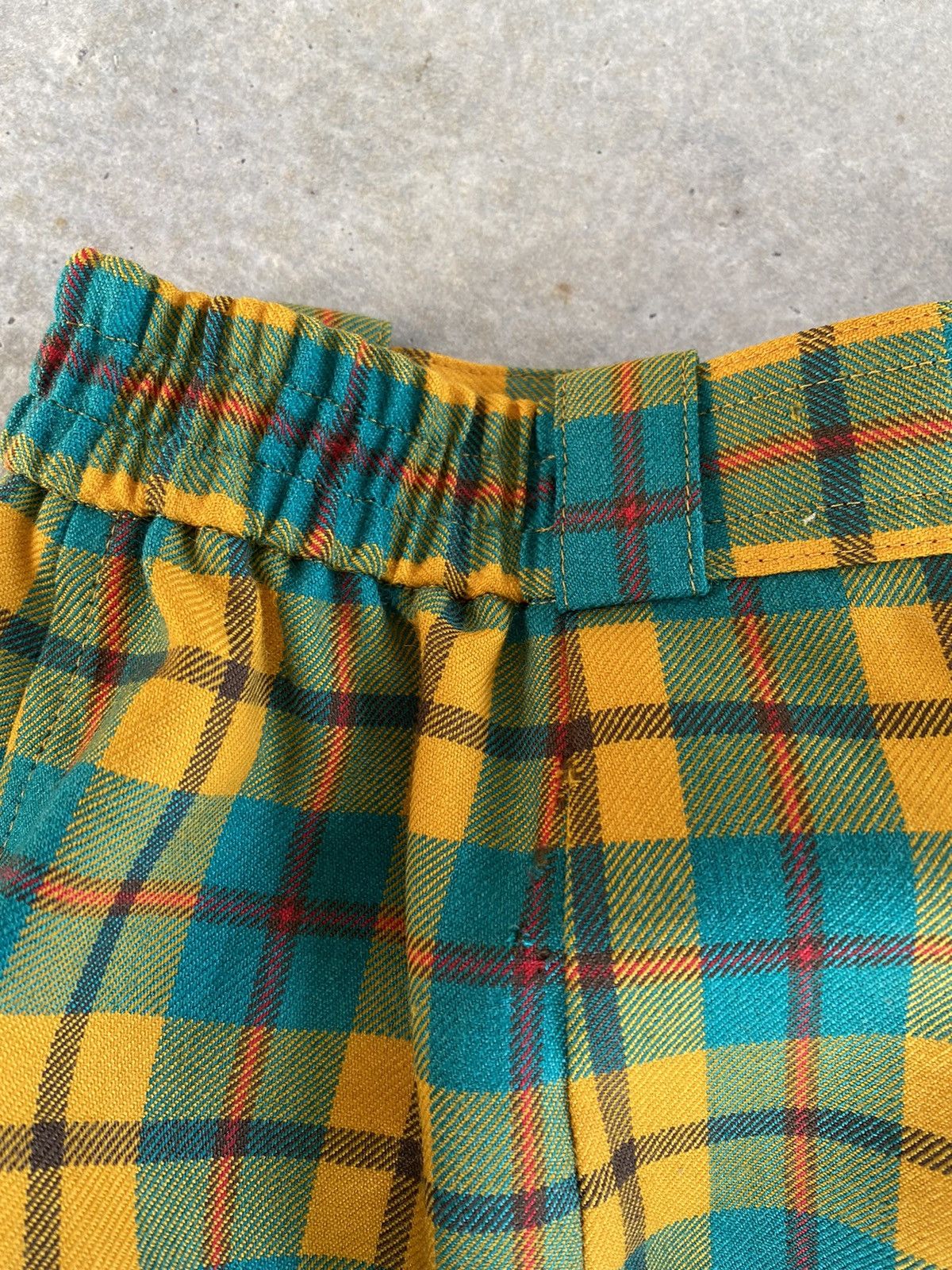 Christian Dior Monsieur Vintage Christian Dior Nova Check Distressed Pants Size 22" - 13 Thumbnail