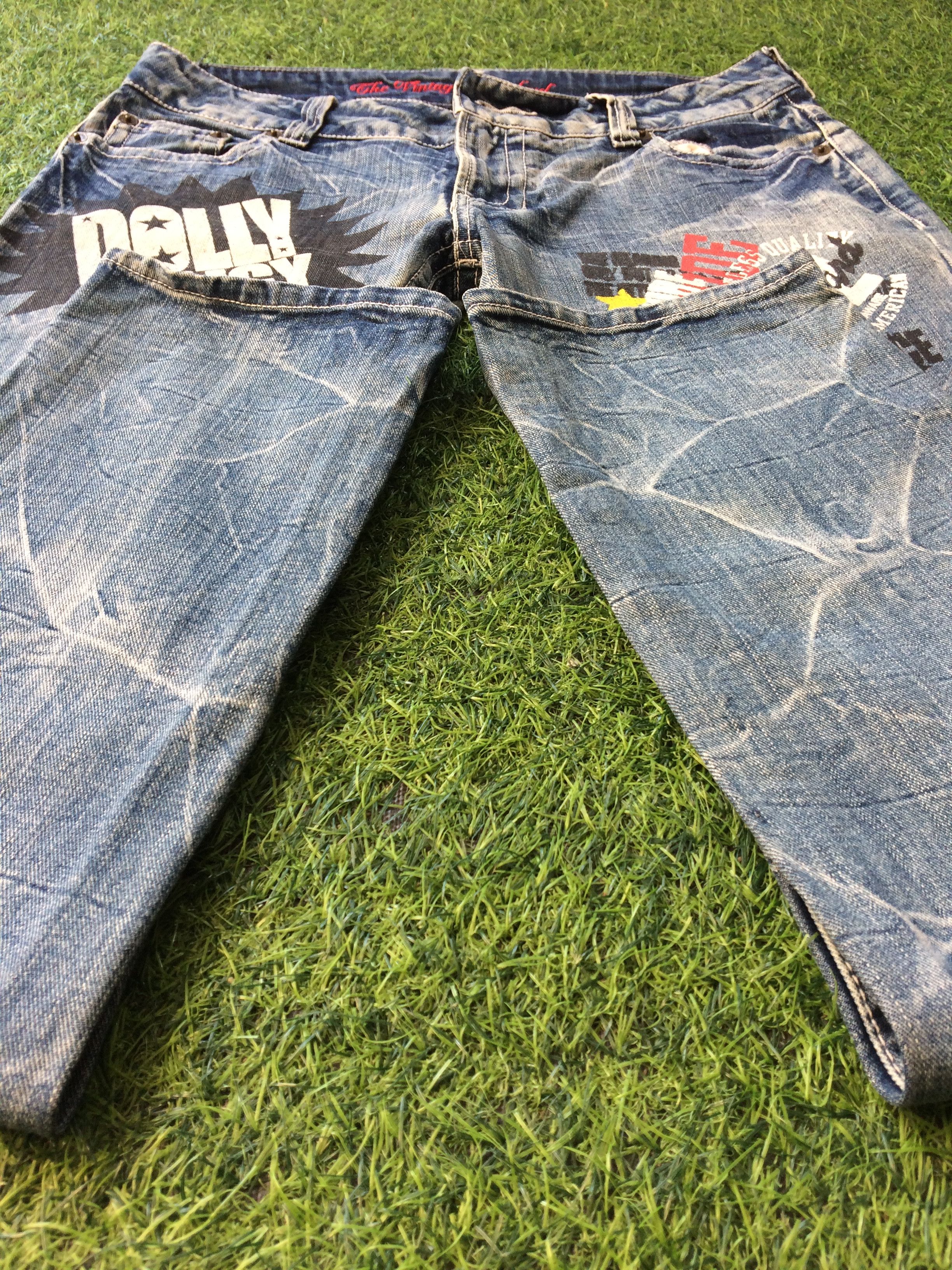 Japanese Brand Japanese Spell Out Printed Jeans Hysteric Style D-516 Size US 30 / EU 46 - 5 Thumbnail