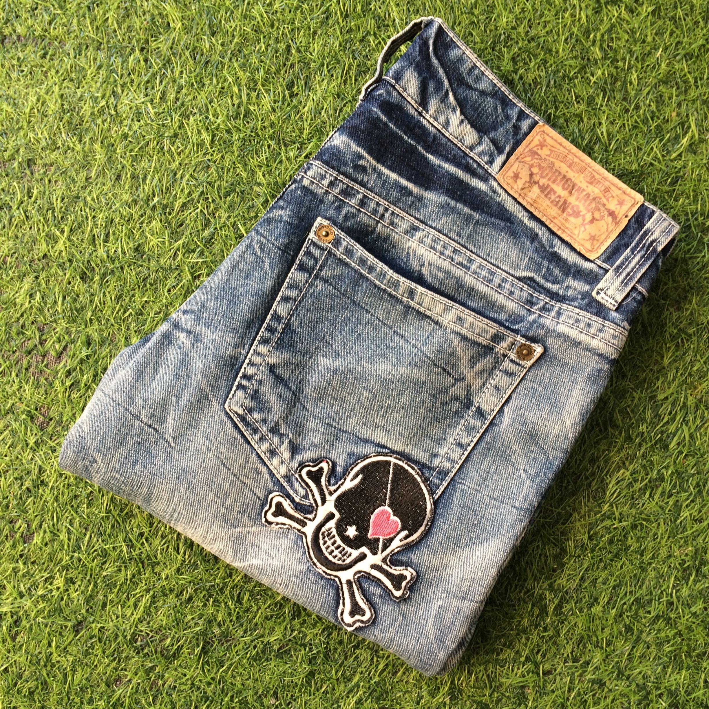 Japanese Brand Japanese Spell Out Printed Jeans Hysteric Style D-516 Size US 30 / EU 46 - 9 Thumbnail