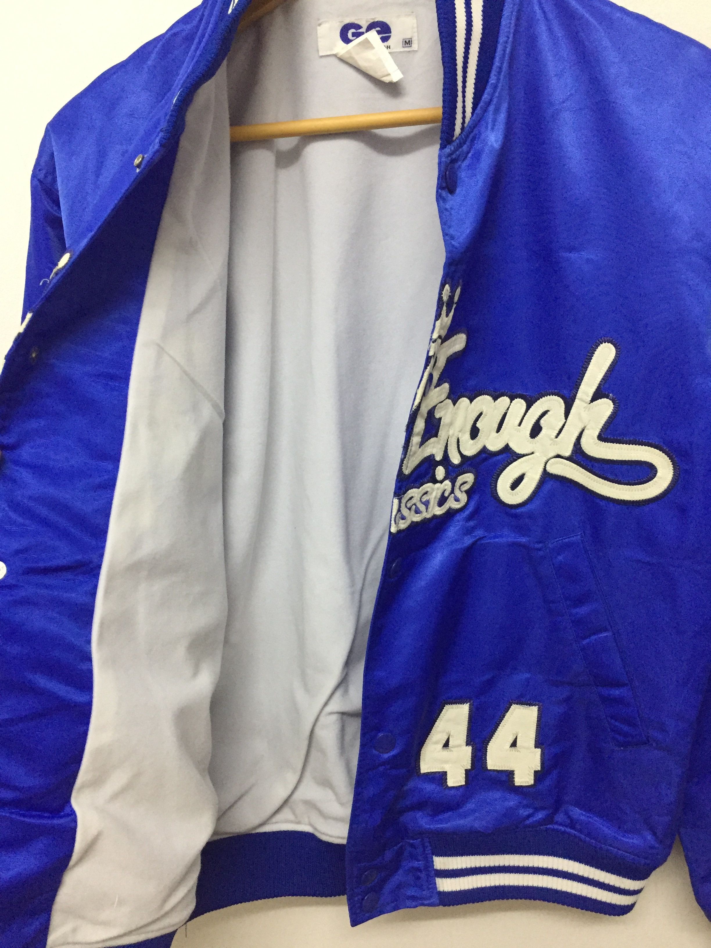 Good Enough 2003 GOOD ENOUGH By Hiroshi Fujiwara Satin Varsity Jacket Size US M / EU 48-50 / 2 - 6 Thumbnail