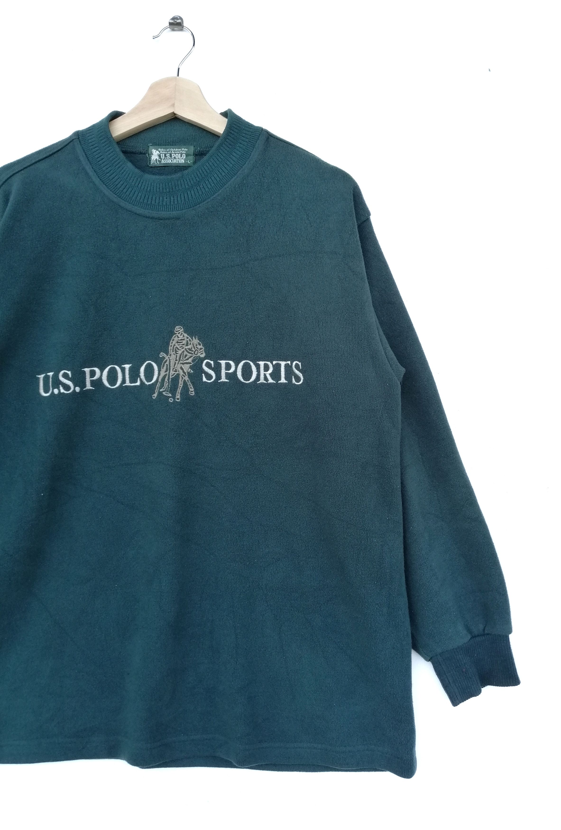 U.S. Polo Assn. U. S. POLO EMBOSSED LOGO KNITTED SWEATSHIRT Size US M / EU 48-50 / 2 - 2 Thumbnail