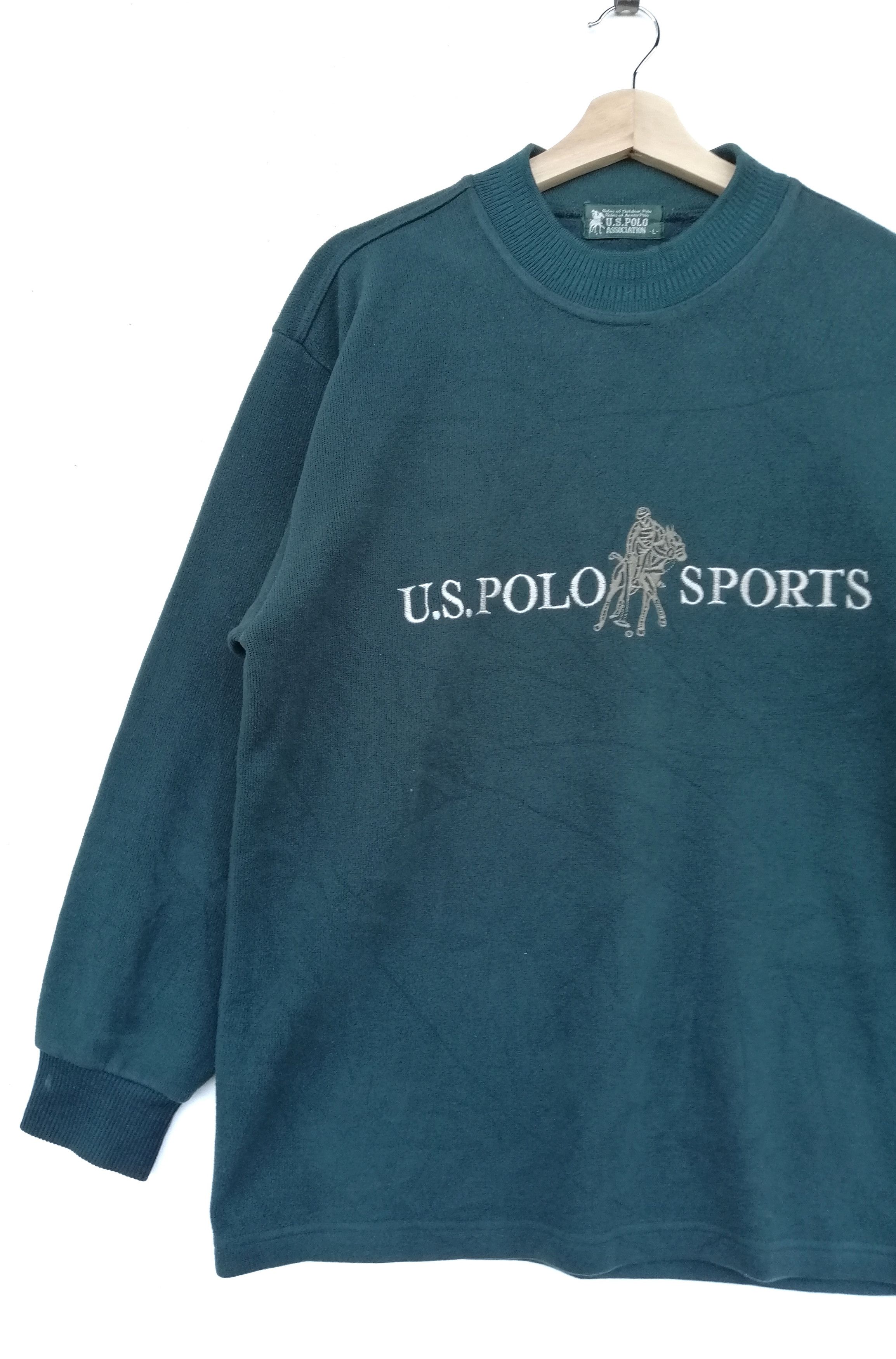 U.S. Polo Assn. U. S. POLO EMBOSSED LOGO KNITTED SWEATSHIRT Size US M / EU 48-50 / 2 - 3 Thumbnail