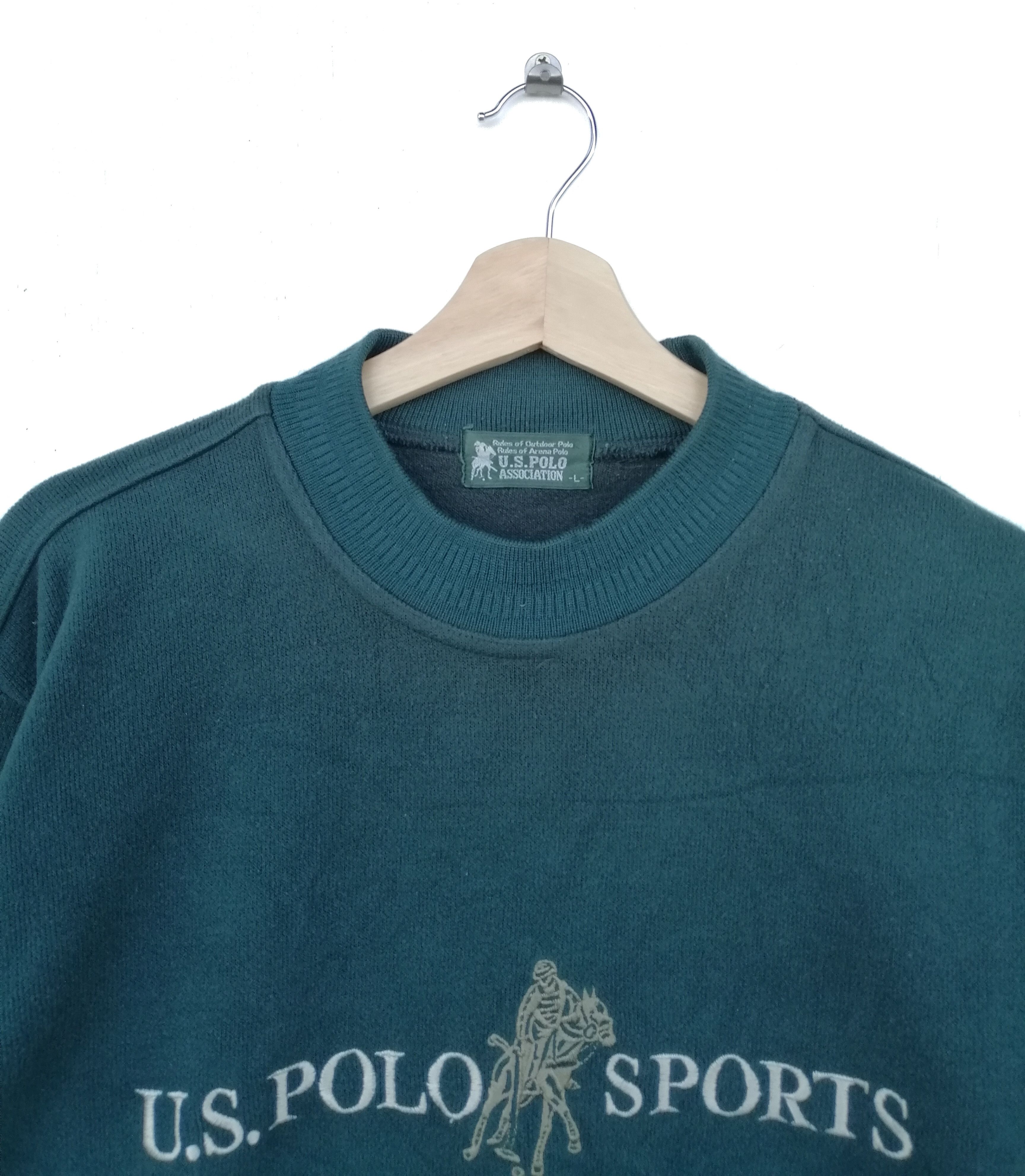 U.S. Polo Assn. U. S. POLO EMBOSSED LOGO KNITTED SWEATSHIRT Size US M / EU 48-50 / 2 - 4 Thumbnail