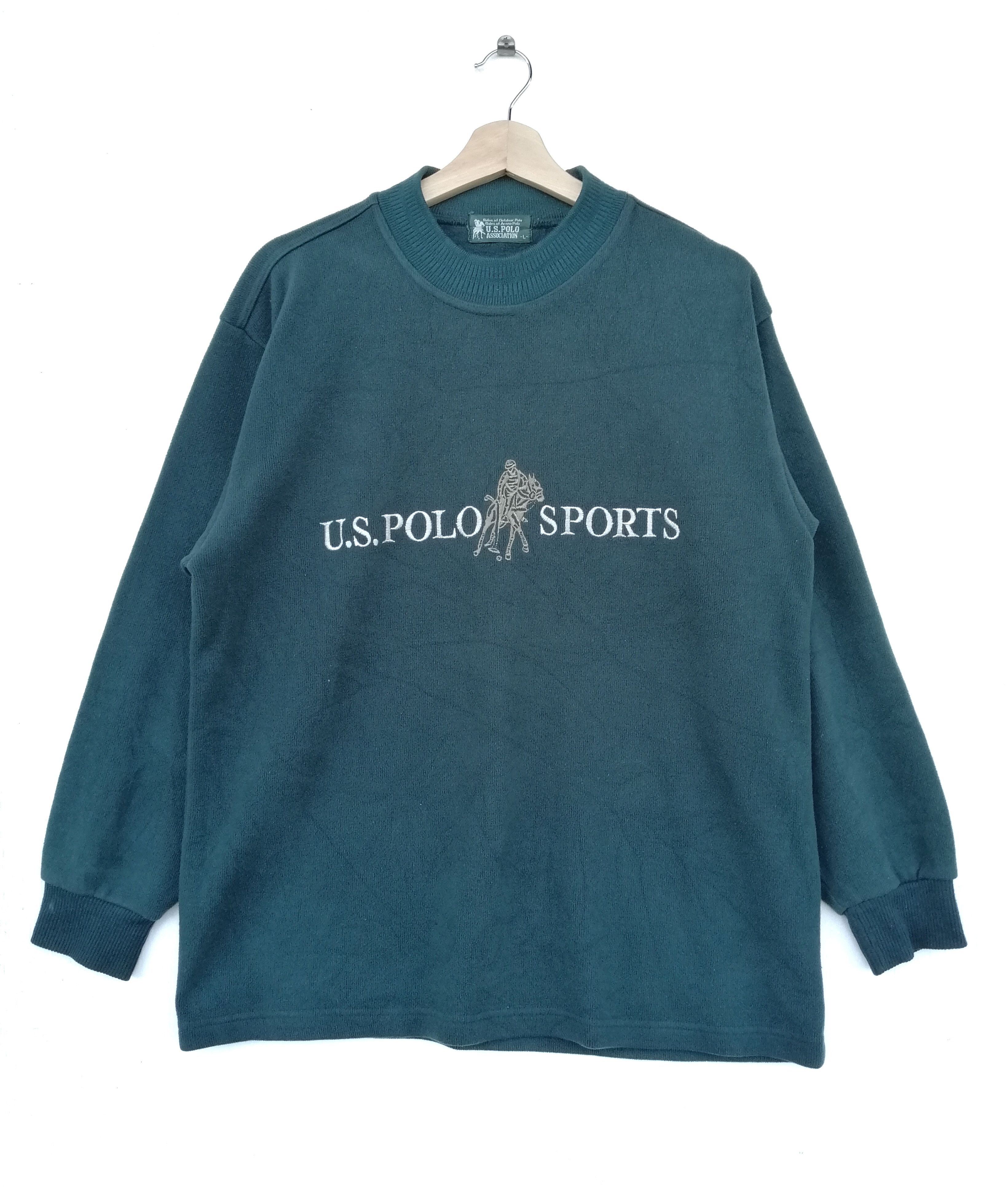U.S. Polo Assn. U. S. POLO EMBOSSED LOGO KNITTED SWEATSHIRT Size US M / EU 48-50 / 2 - 1 Thumbnail