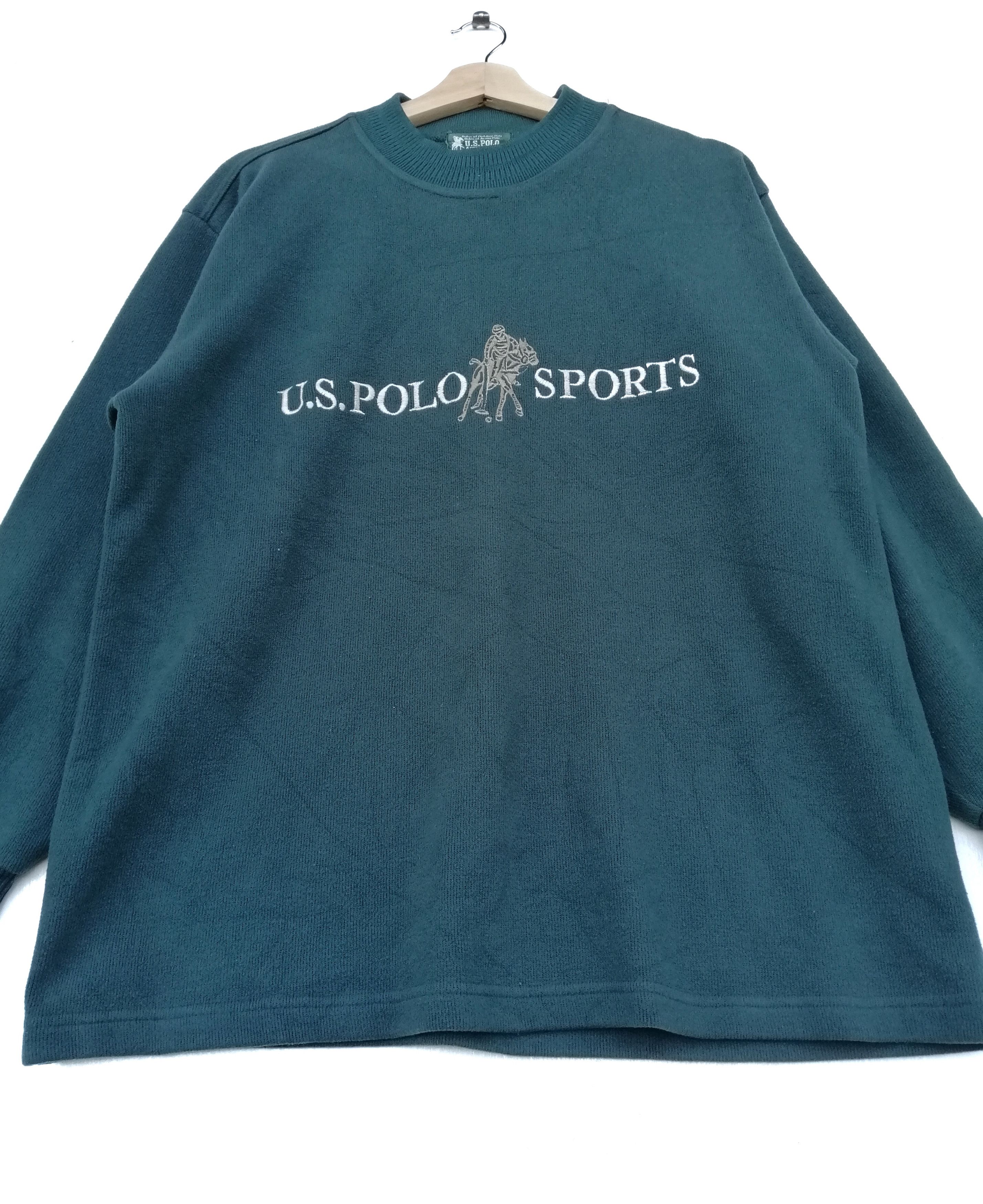 U.S. Polo Assn. U. S. POLO EMBOSSED LOGO KNITTED SWEATSHIRT Size US M / EU 48-50 / 2 - 5 Thumbnail