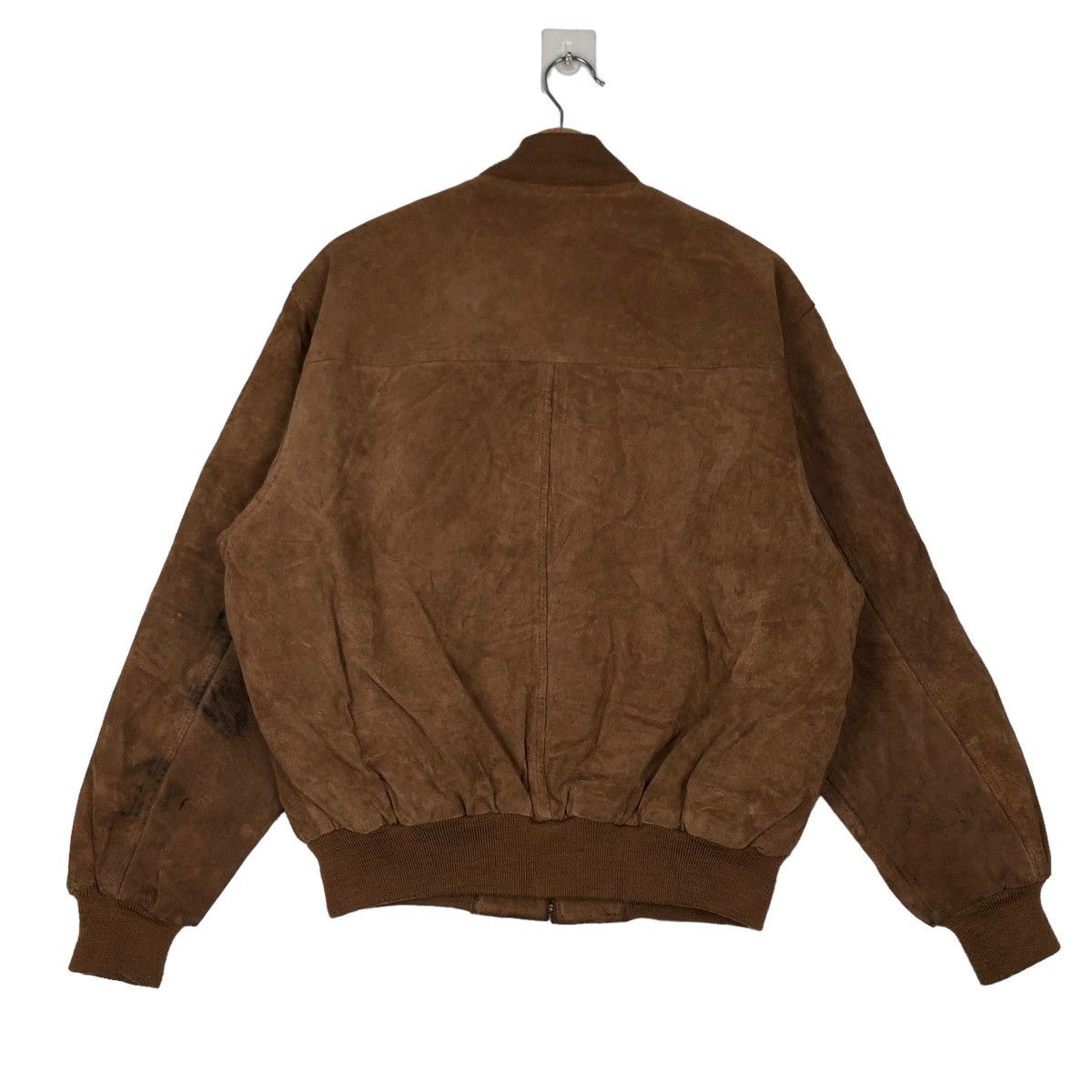 Japanese Brand VINTAGE BOMBER LEATHER JACKET SEAHOP JAPAN MADE Size US M / EU 48-50 / 2 - 7 Thumbnail