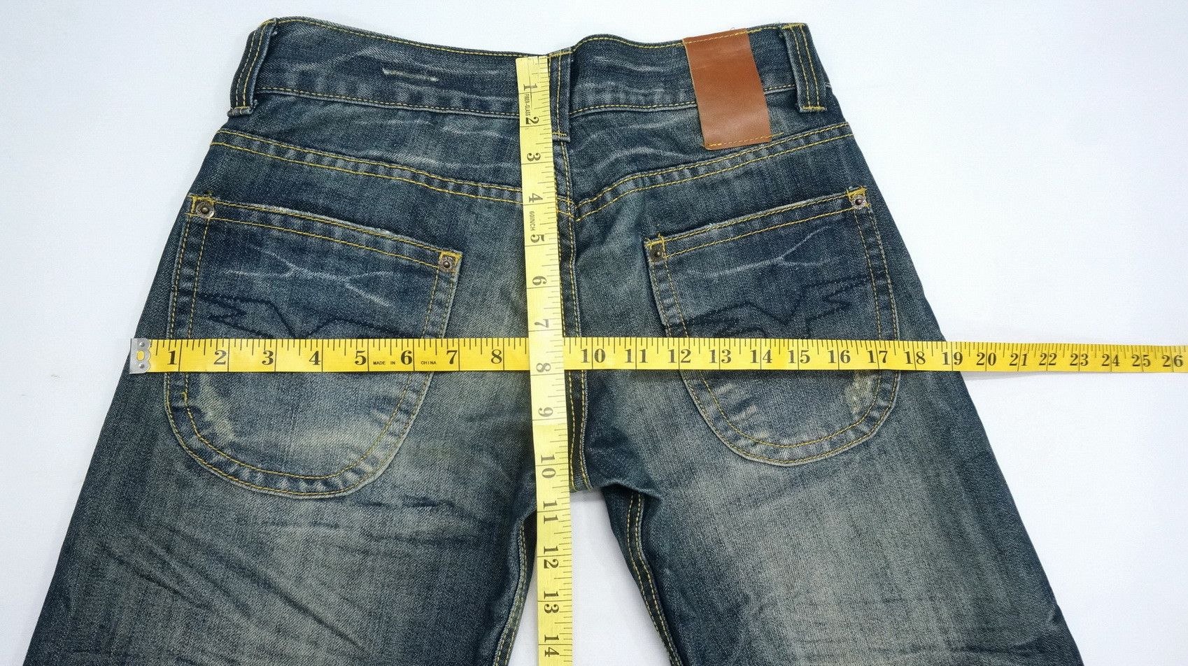 Beauty Beast Vintage BEAST Japan Wide Leg Flare Lowrise Jeans Size US 29 - 15 Thumbnail