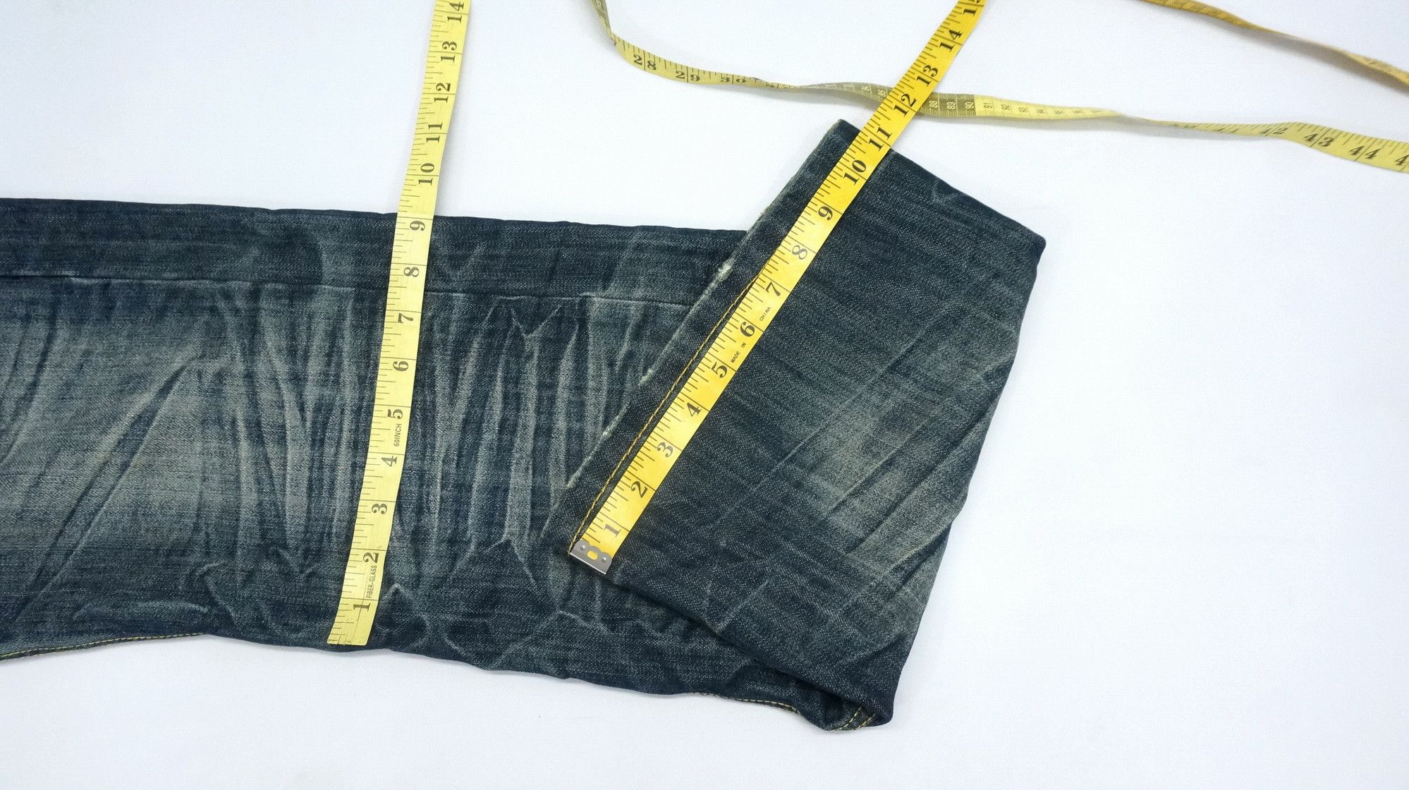 Beauty Beast Vintage BEAST Japan Wide Leg Flare Lowrise Jeans Size US 29 - 14 Thumbnail