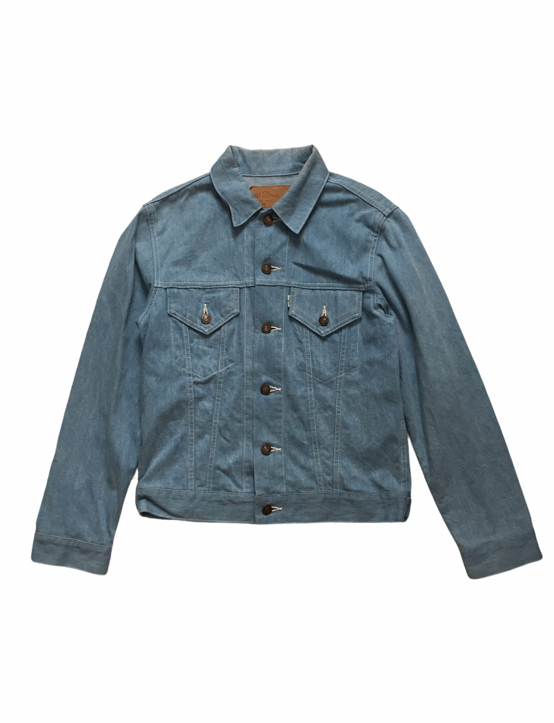 image of Orslow 60S Chambray Denim Jacket, Men's (Size XS)