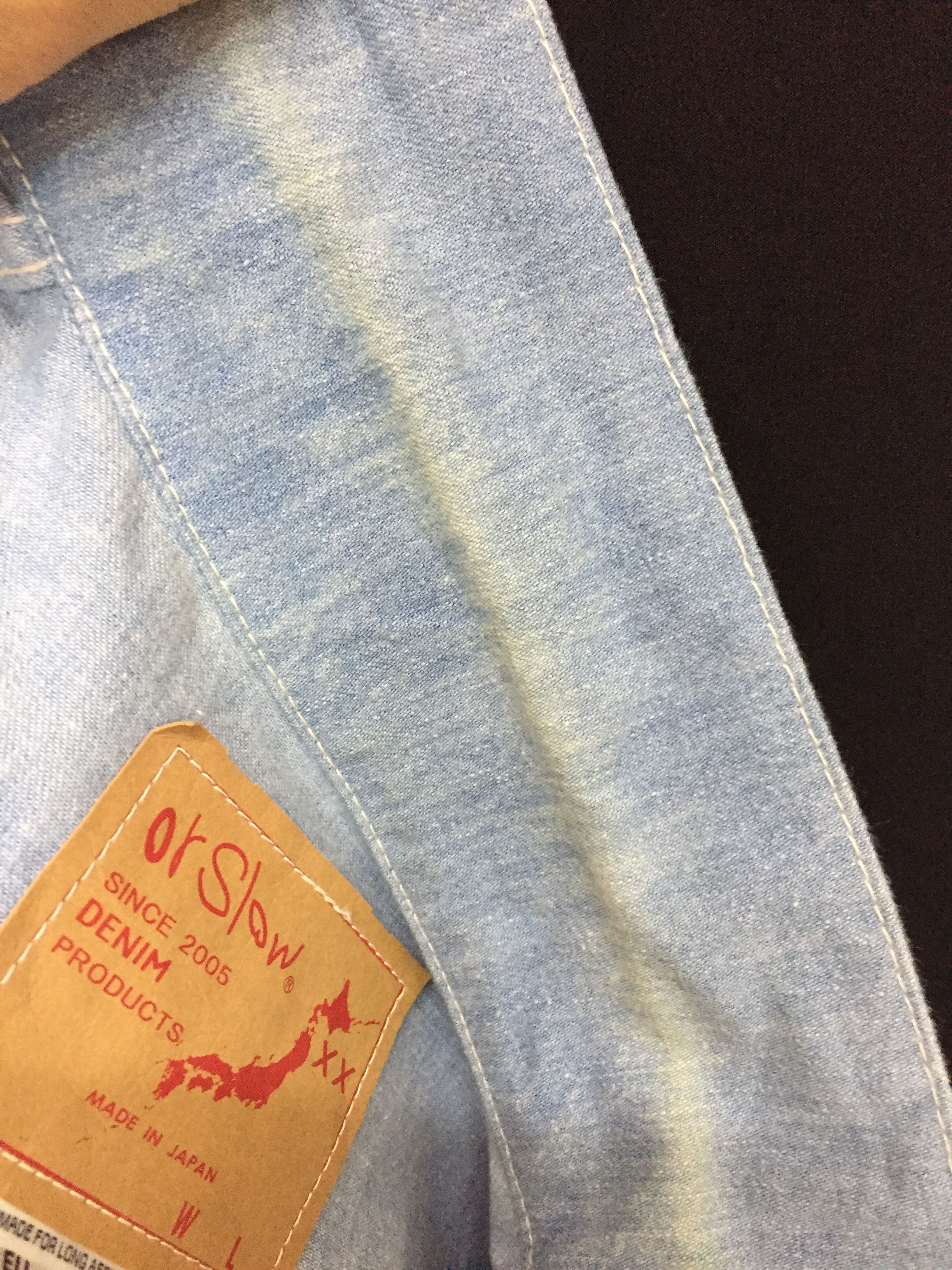 Orslow Orslow 60s Chambray Denim Jacket Size US XS / EU 42 / 0 - 11 Thumbnail