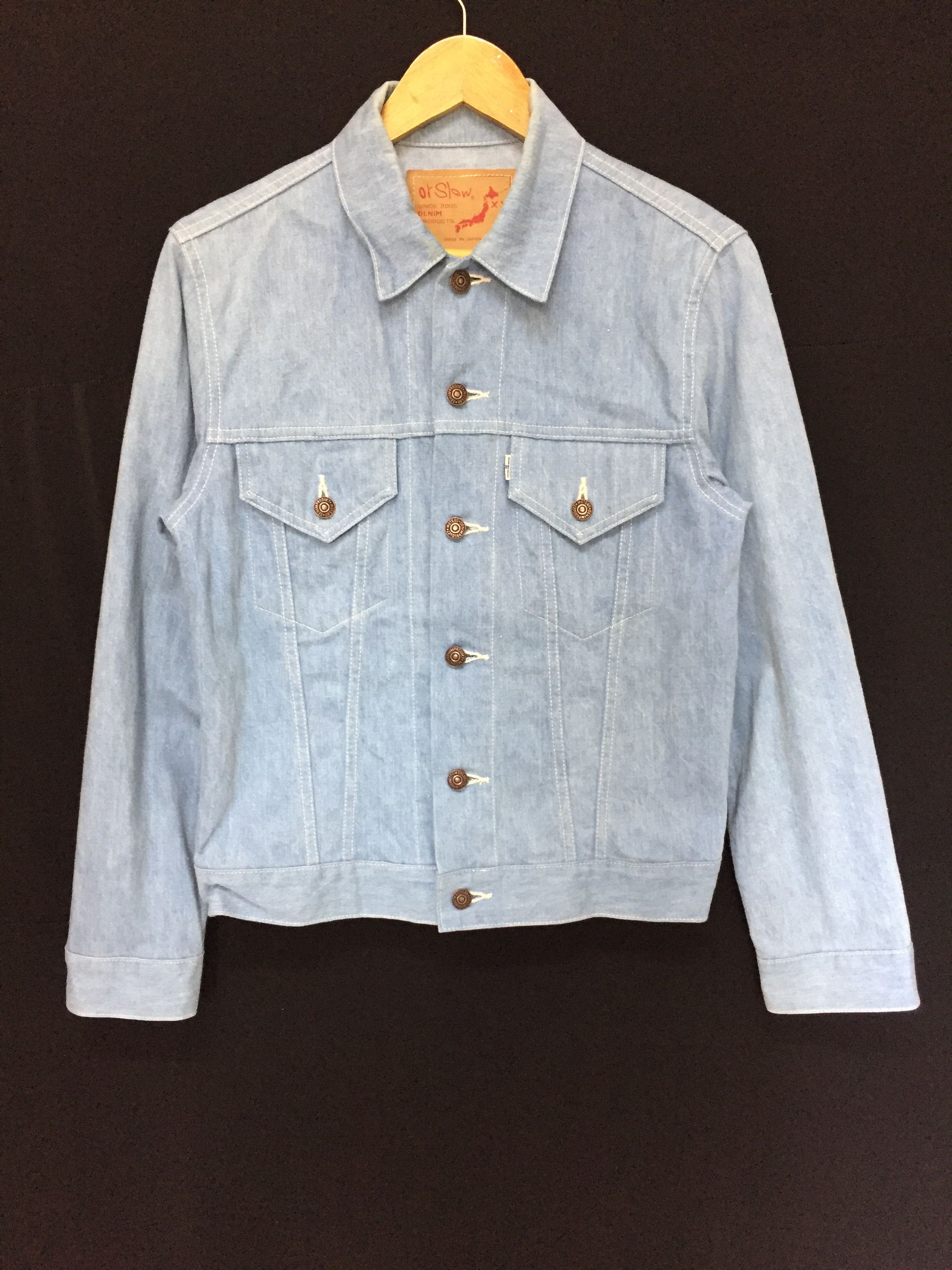 Orslow Orslow 60s Chambray Denim Jacket Size US XS / EU 42 / 0 - 2 Thumbnail