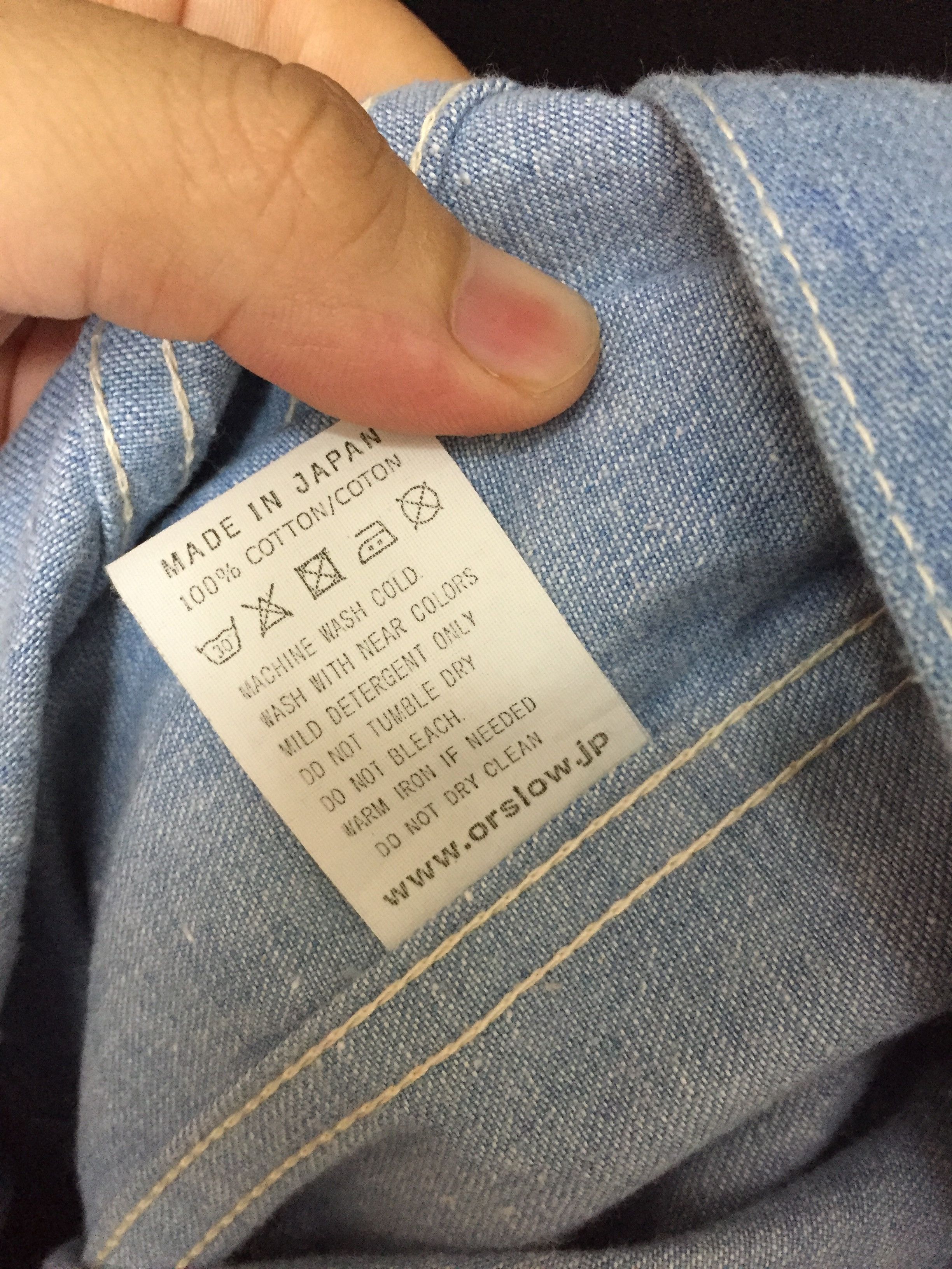 Orslow Orslow 60s Chambray Denim Jacket Size US XS / EU 42 / 0 - 10 Thumbnail