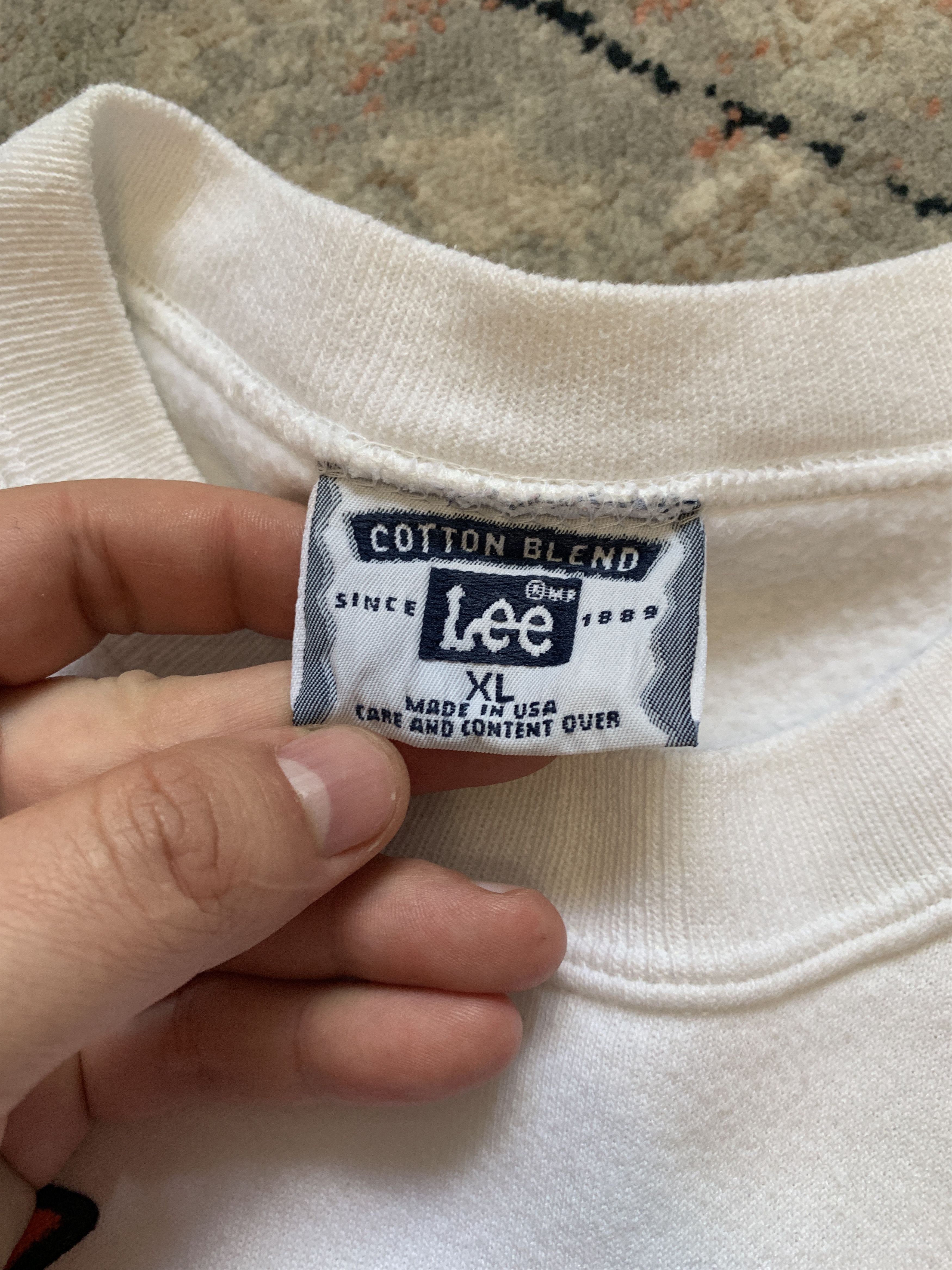 Lee Lee Made In USA Vintage Sweatshirt Size US XL / EU 56 / 4 - 8 Thumbnail