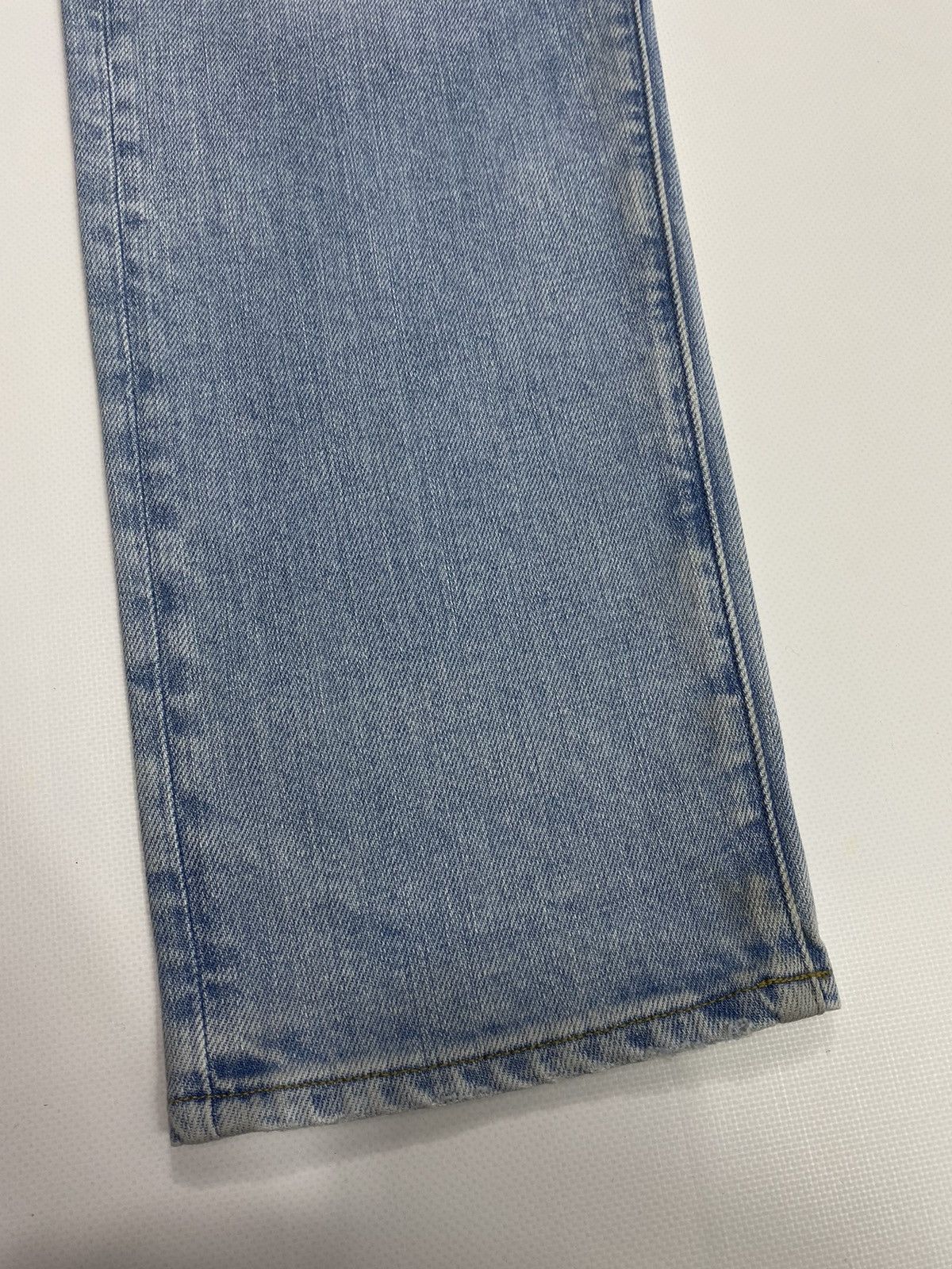 G-Star G-Star 3301 Slim Light Blue Distressed Style Denim Jeans Size US 34 / EU 50 - 7 Thumbnail