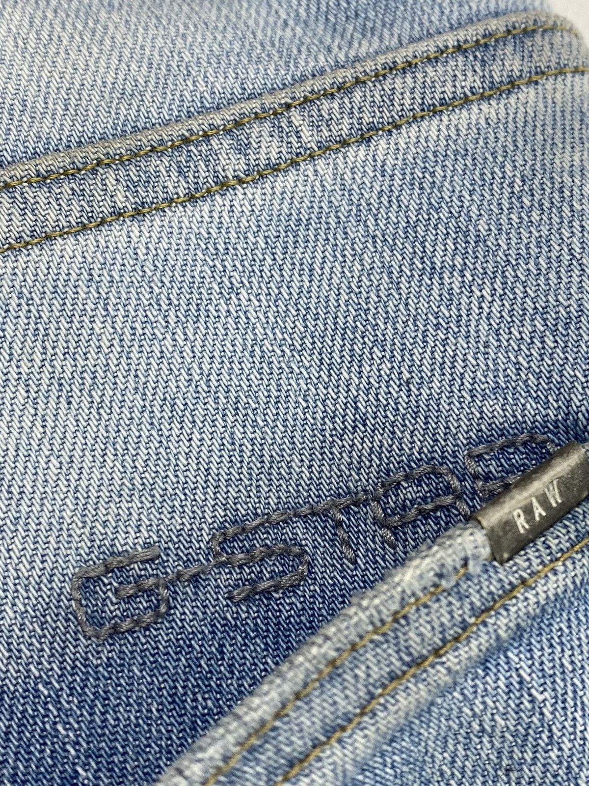 G-Star G-Star 3301 Slim Light Blue Distressed Style Denim Jeans Size US 34 / EU 50 - 16 Thumbnail