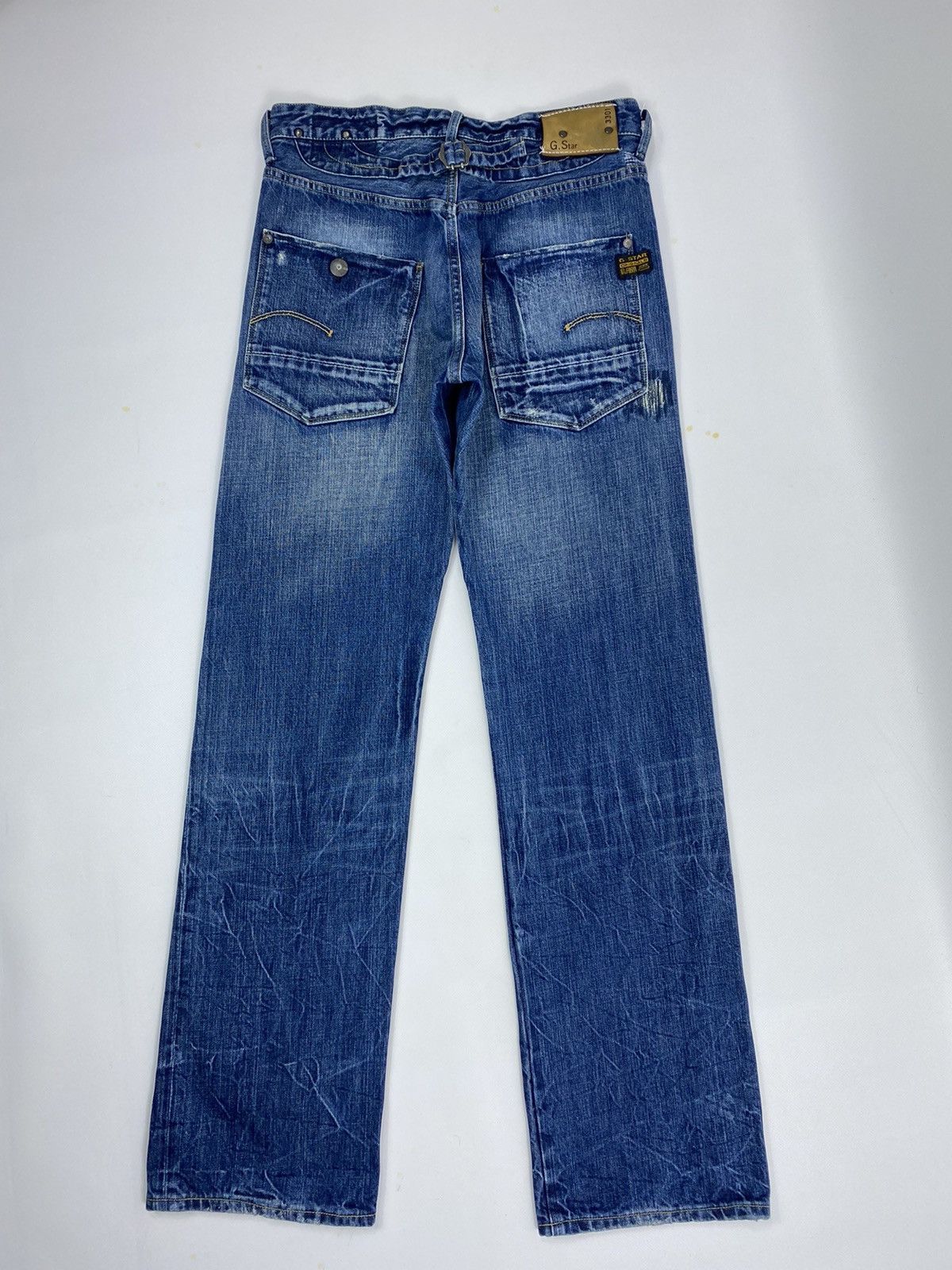 G-Star 🔥LASTDROP🔥 Distressed Lumber Original Denim Jeans Pants Size US 30 / EU 46 - 10 Thumbnail