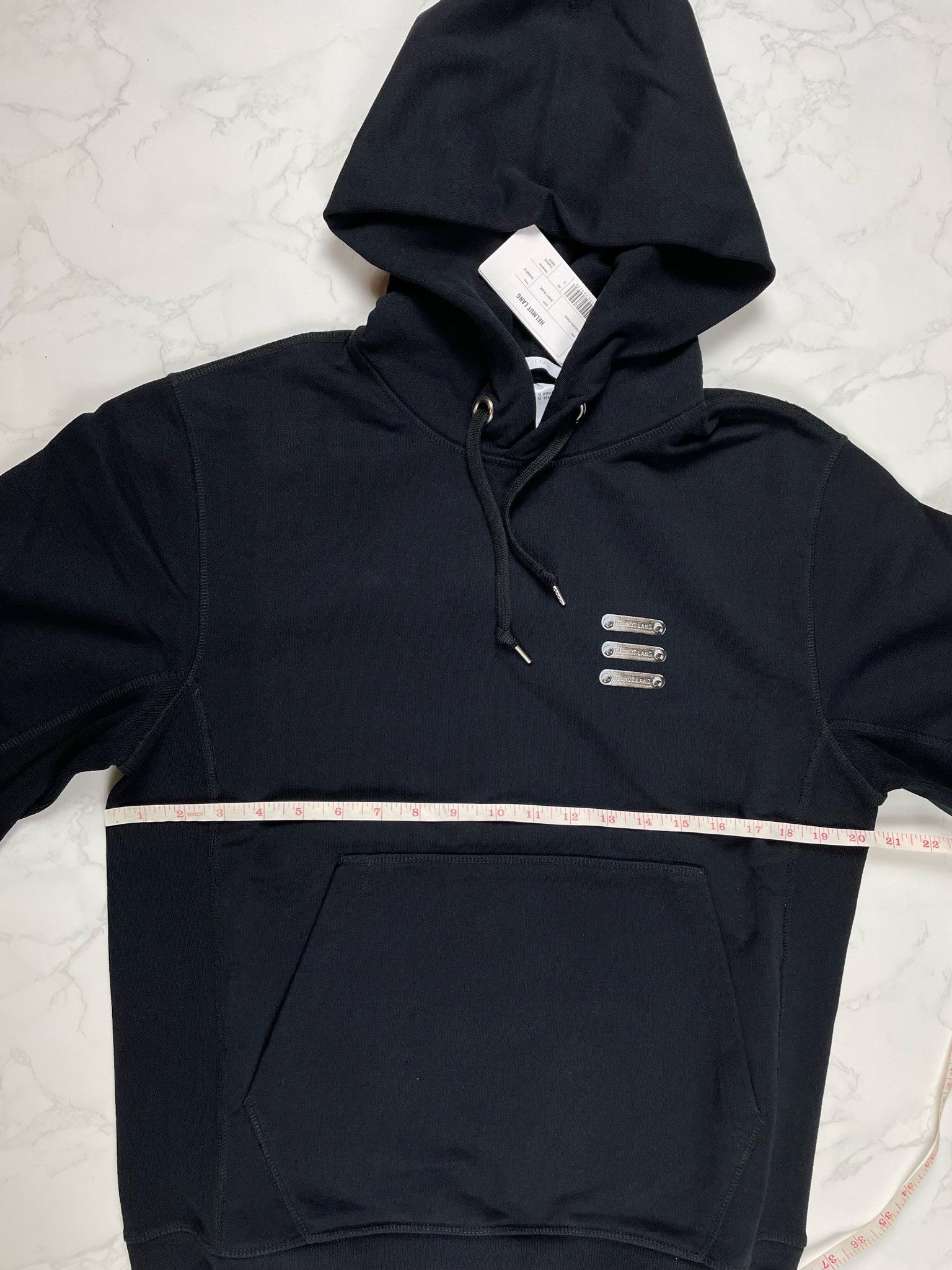 Helmut Lang 🔥[SALE]🔥 Helmut Lang 3 Eagles Black Standard Hoodie Size US S / EU 44-46 / 1 - 5 Thumbnail