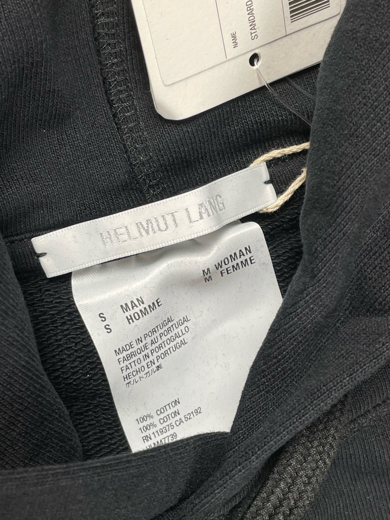 Helmut Lang 🔥[SALE]🔥 Helmut Lang 3 Eagles Black Standard Hoodie Size US S / EU 44-46 / 1 - 10 Thumbnail