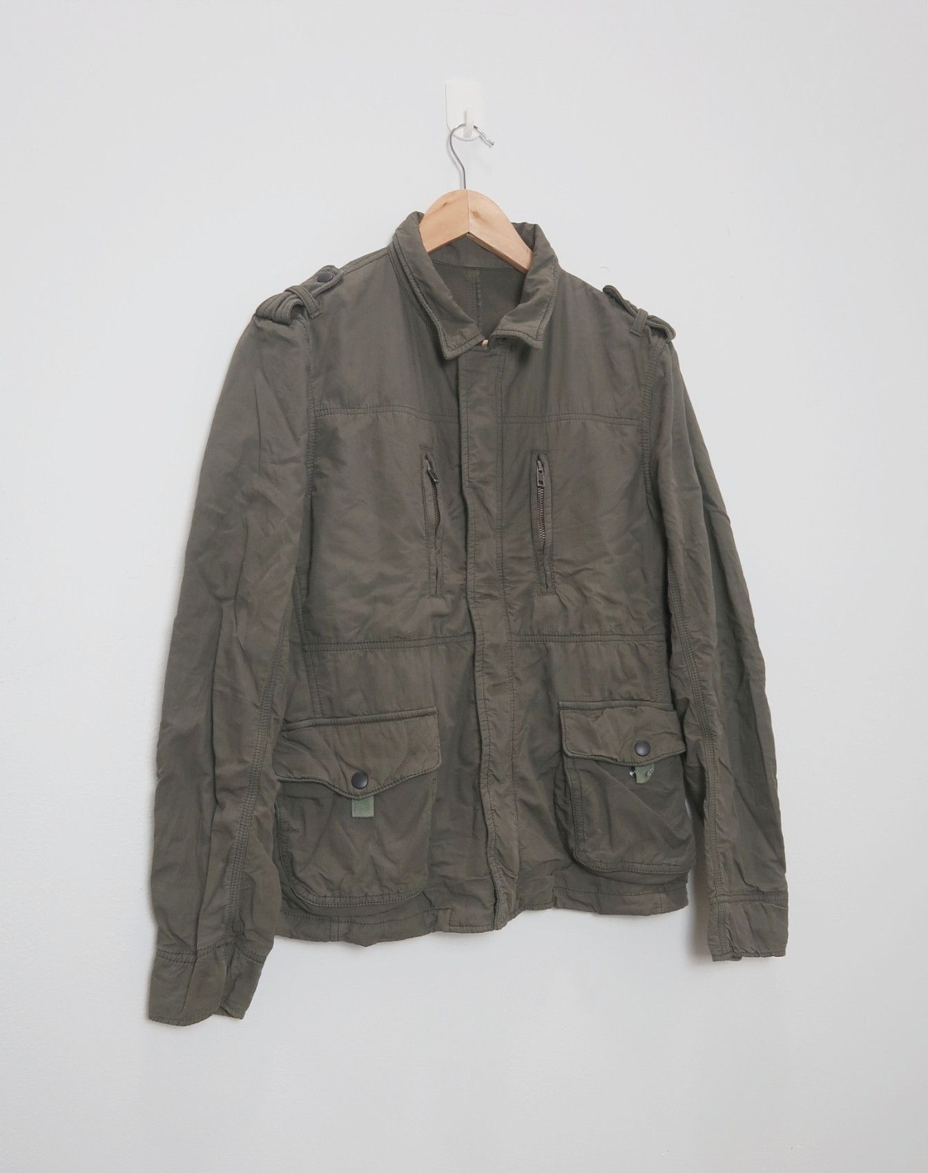 Takeo Kikuchi Takeo Kikuchi Military Cargo Pocket Jacket Size US M / EU 48-50 / 2 - 3 Thumbnail