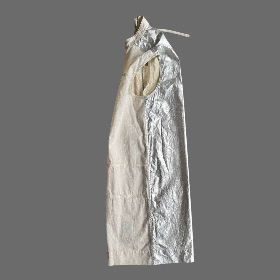 Rick Owens × Rick Owens Drkshdw SS19 Natural/Silver Sleeveless Top Size US S / EU 44-46 / 1 - 1 Thumbnail