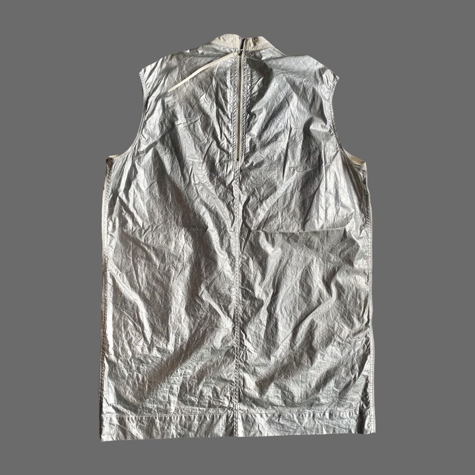 Rick Owens × Rick Owens Drkshdw SS19 Natural/Silver Sleeveless Top Size US S / EU 44-46 / 1 - 3 Thumbnail