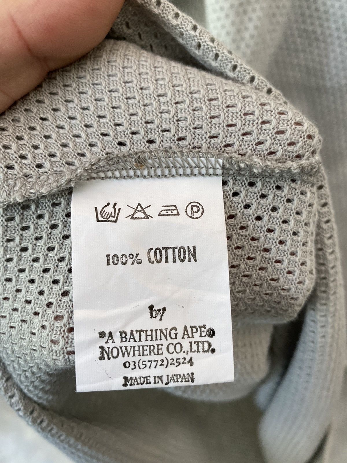 Bape 1999 Bape mesh jersey Size US L / EU 52-54 / 3 - 10 Thumbnail