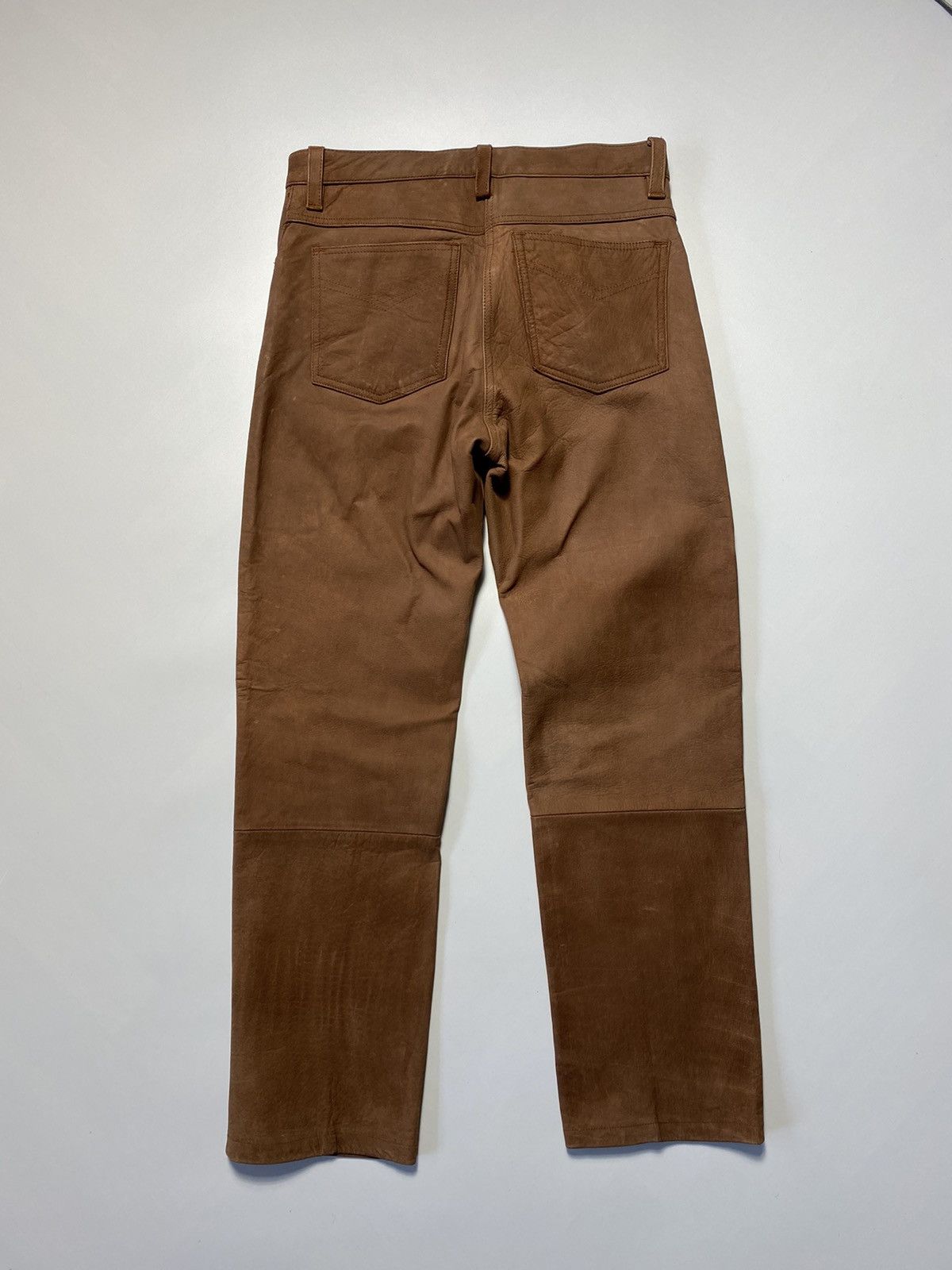 Leather Vintage Marlboro Classics leather pants Kanye West style Size US 31 - 14 Thumbnail