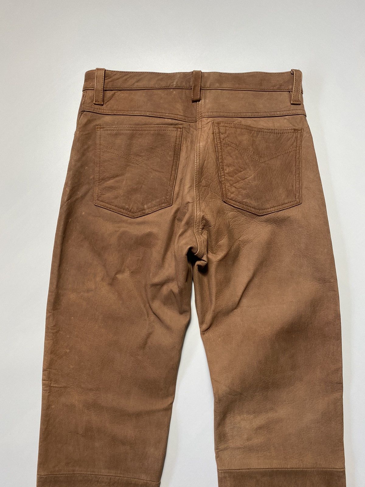 Leather Vintage Marlboro Classics leather pants Kanye West style Size US 31 - 16 Thumbnail