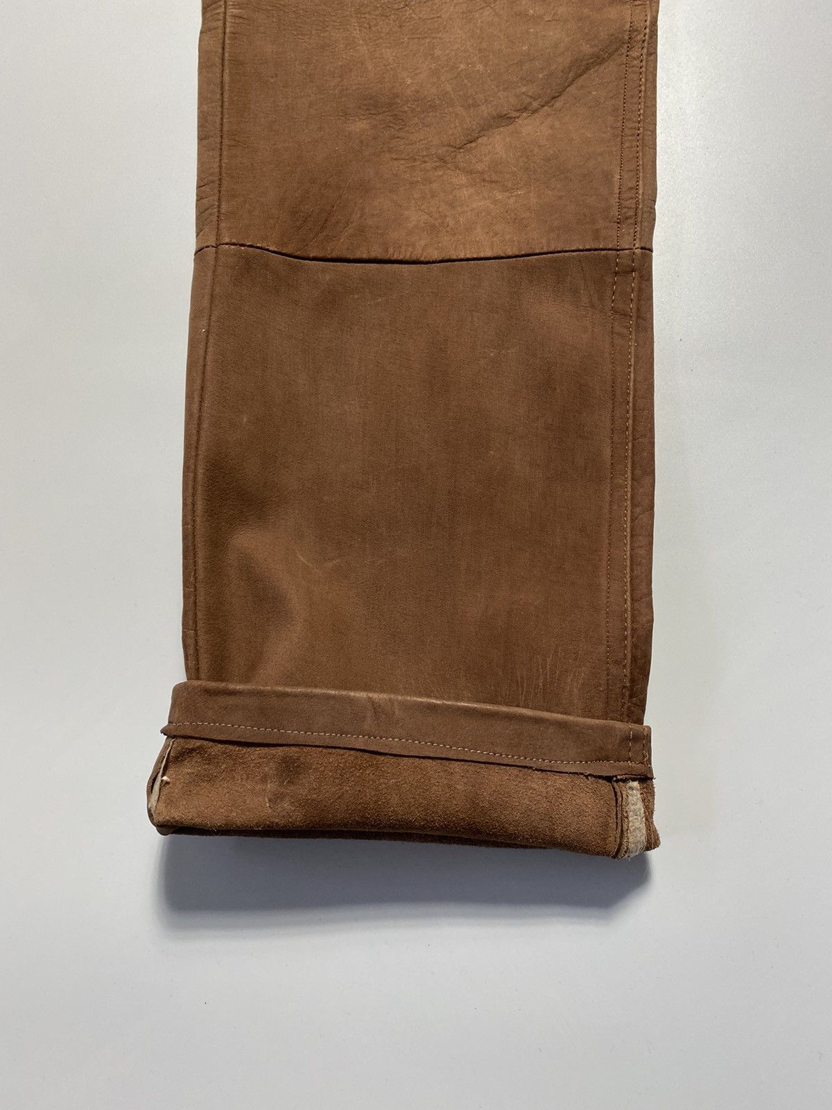 Leather Vintage Marlboro Classics leather pants Kanye West style Size US 31 - 9 Thumbnail