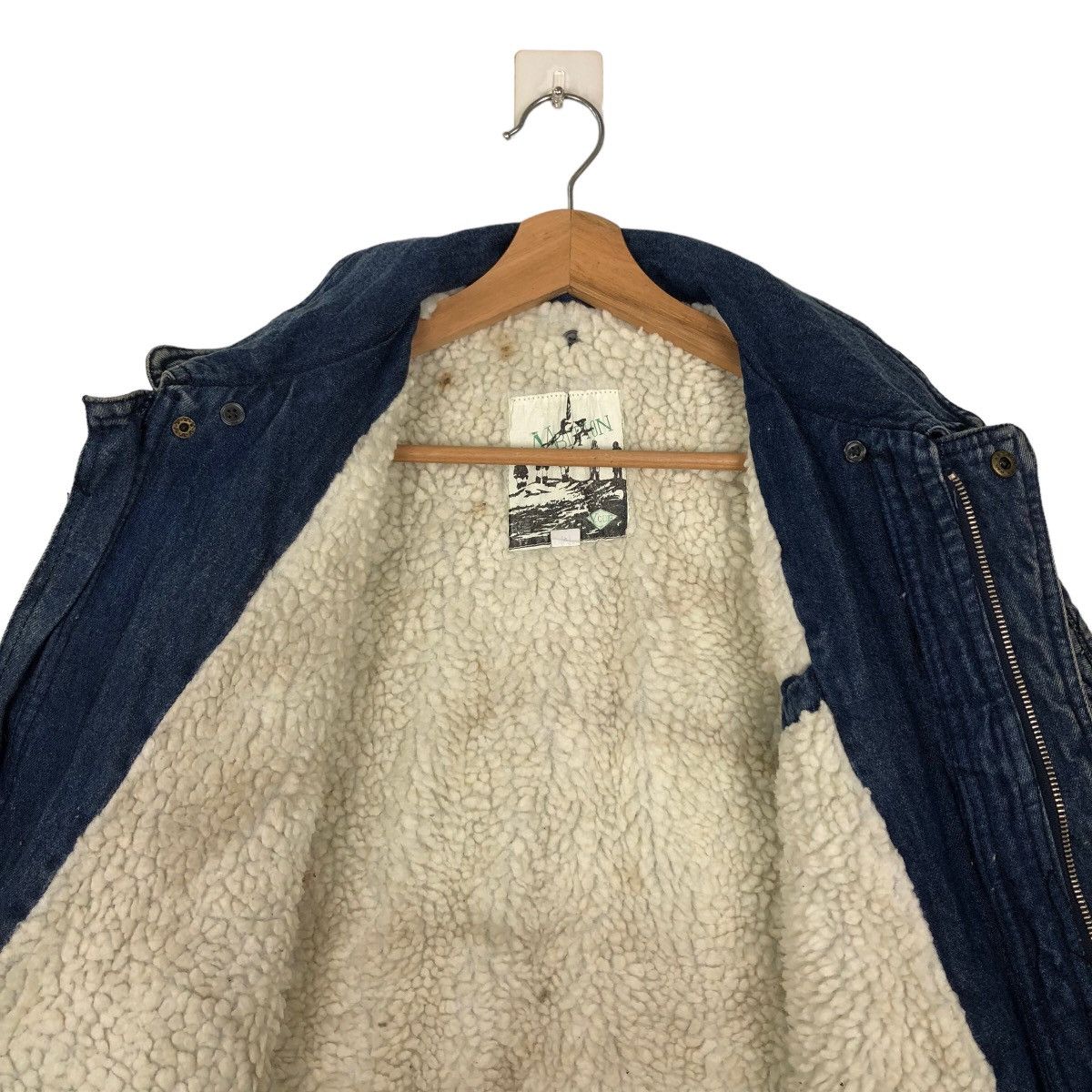 Other RIOT RIOT DENIM BOMBER JACKET AMBIPION ISSEY MIYAKE JAPAN Size US M / EU 48-50 / 2 - 10 Thumbnail