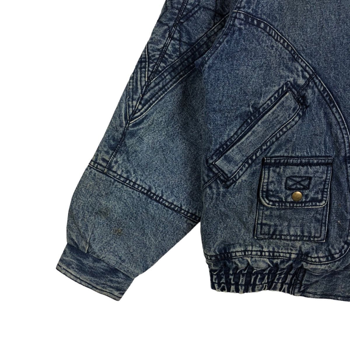 Other RIOT RIOT DENIM BOMBER JACKET AMBIPION ISSEY MIYAKE JAPAN Size US M / EU 48-50 / 2 - 3 Thumbnail