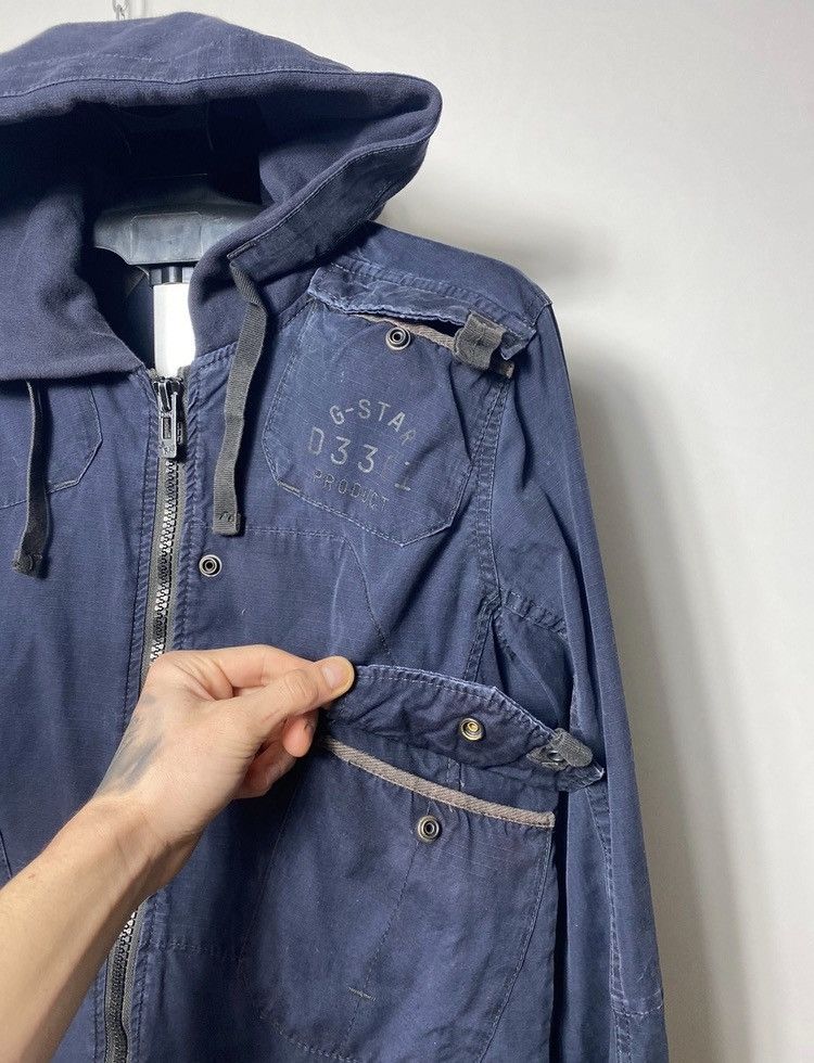 G-Star Vintage G-star raw multi pocket Japan style light jacket Size US S / EU 44-46 / 1 - 5 Thumbnail